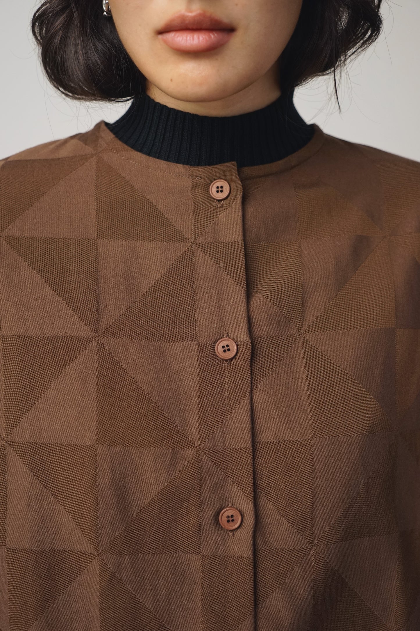 Blouson square | hazel