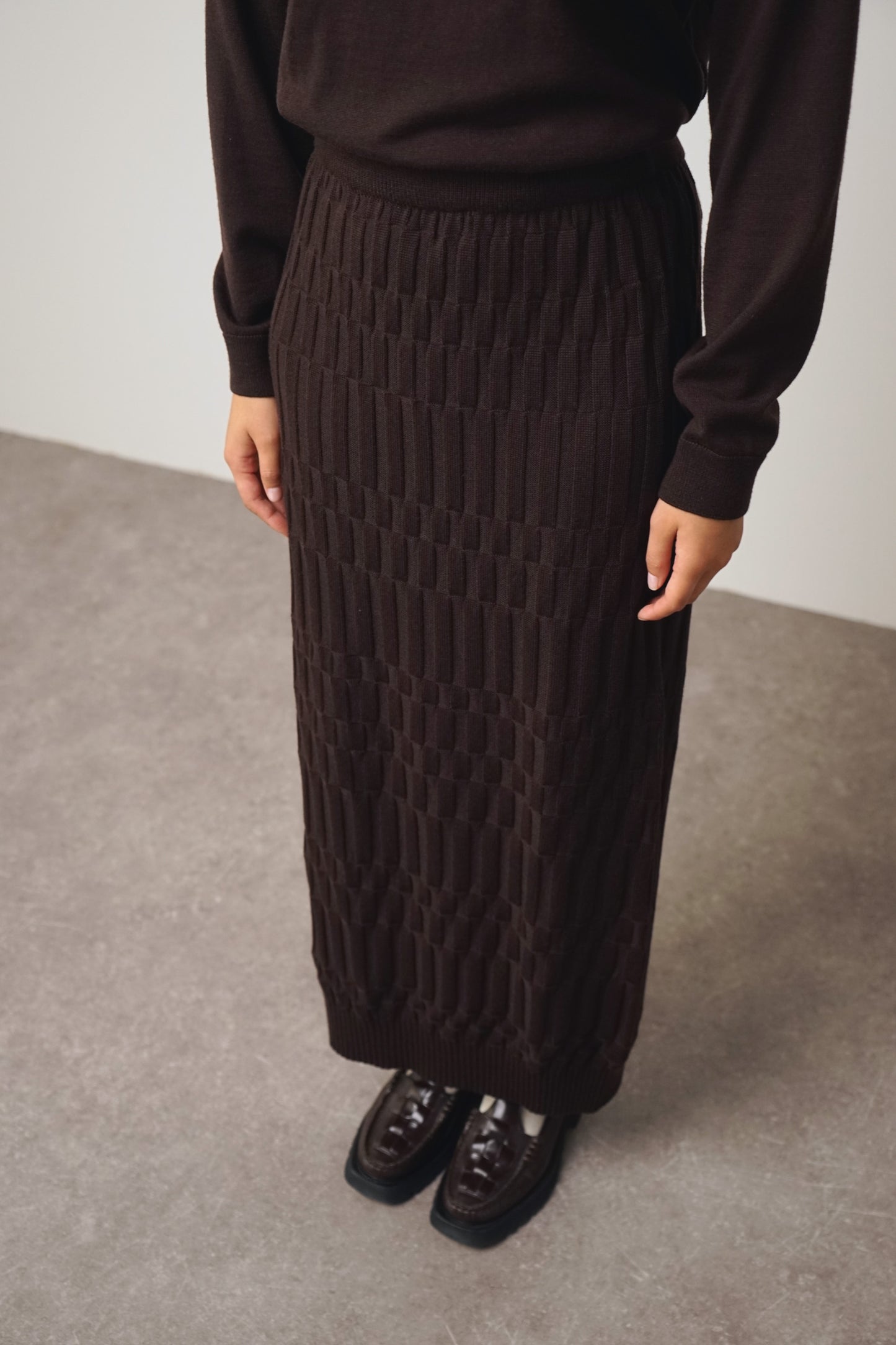Skirt | cacao