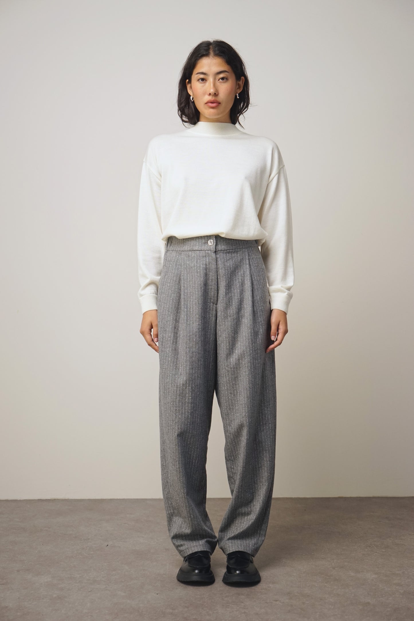 Pants pleats | stripes