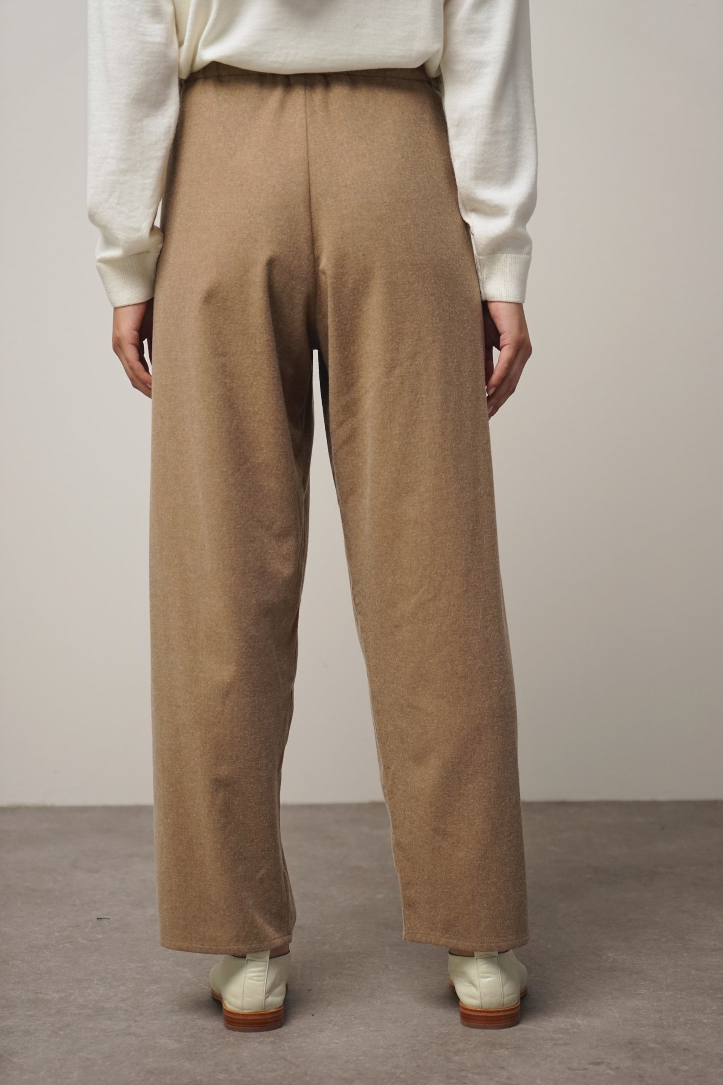Pants wide | camel