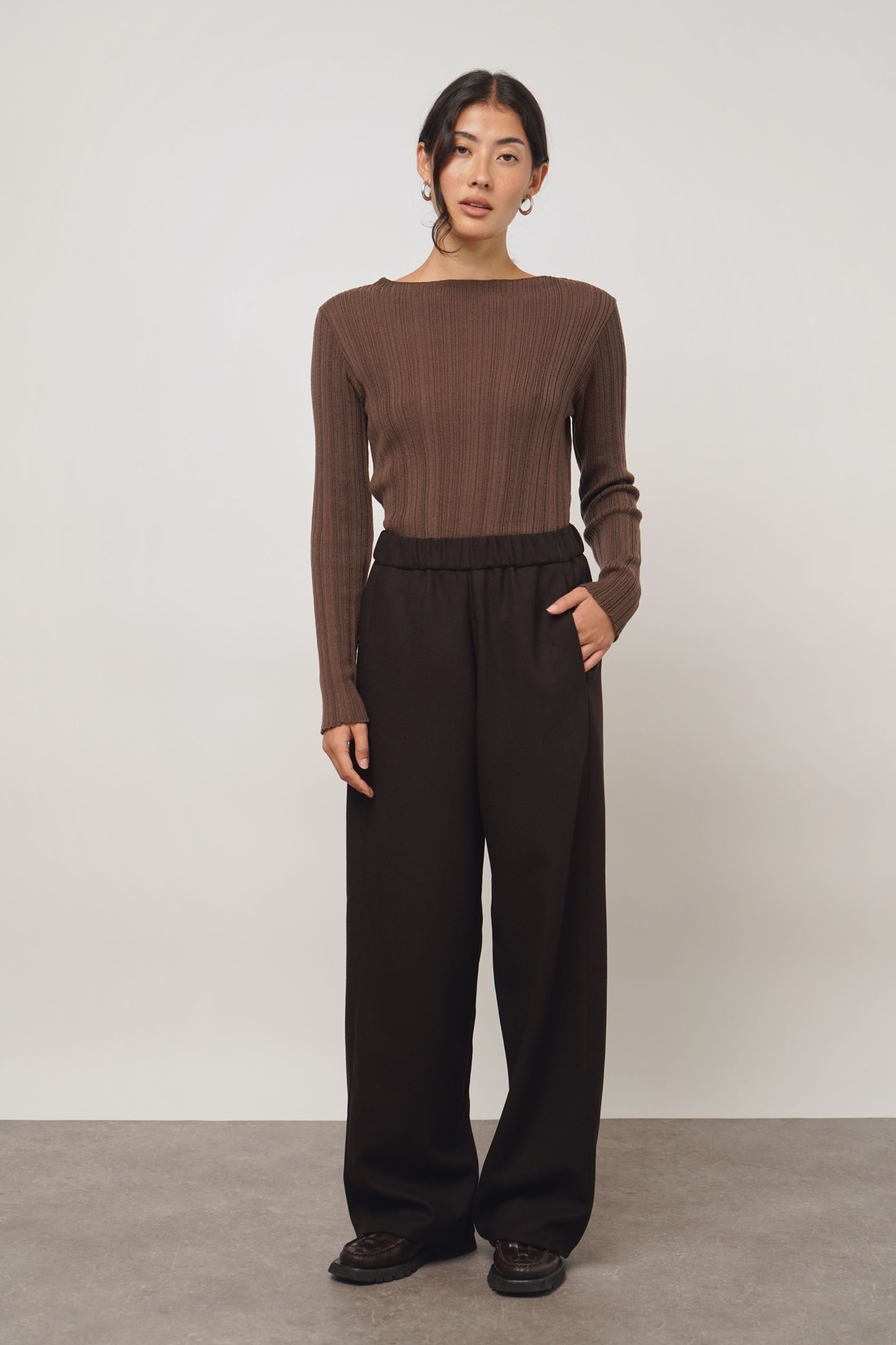 Pants straight | coffee