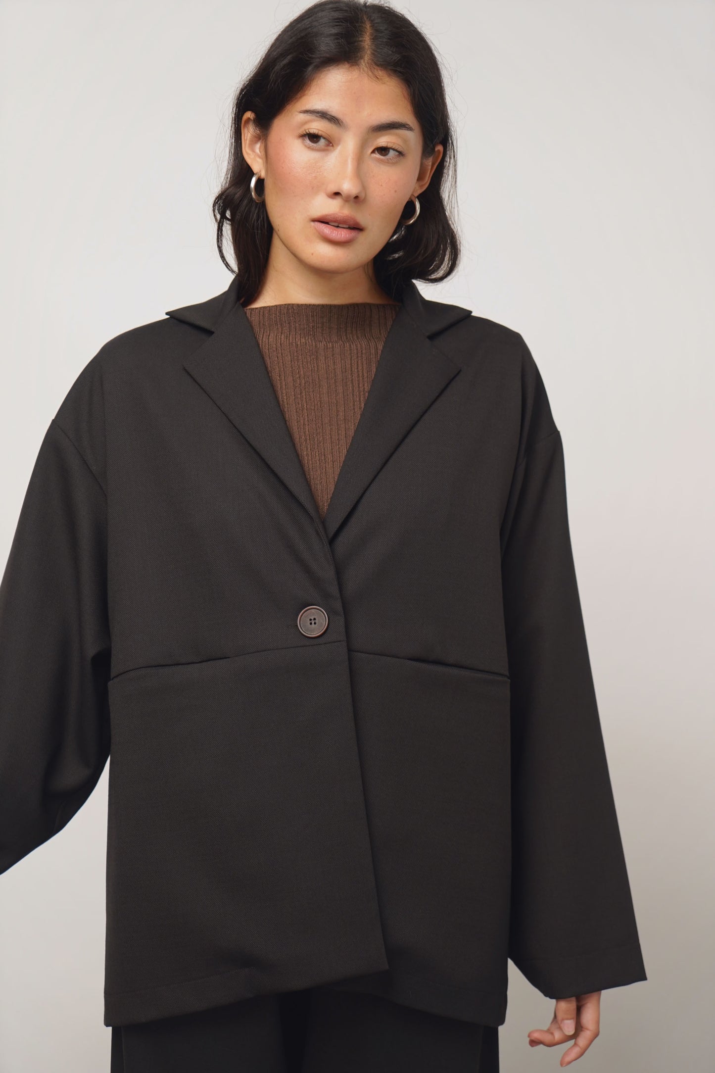 Blazer | dark brown