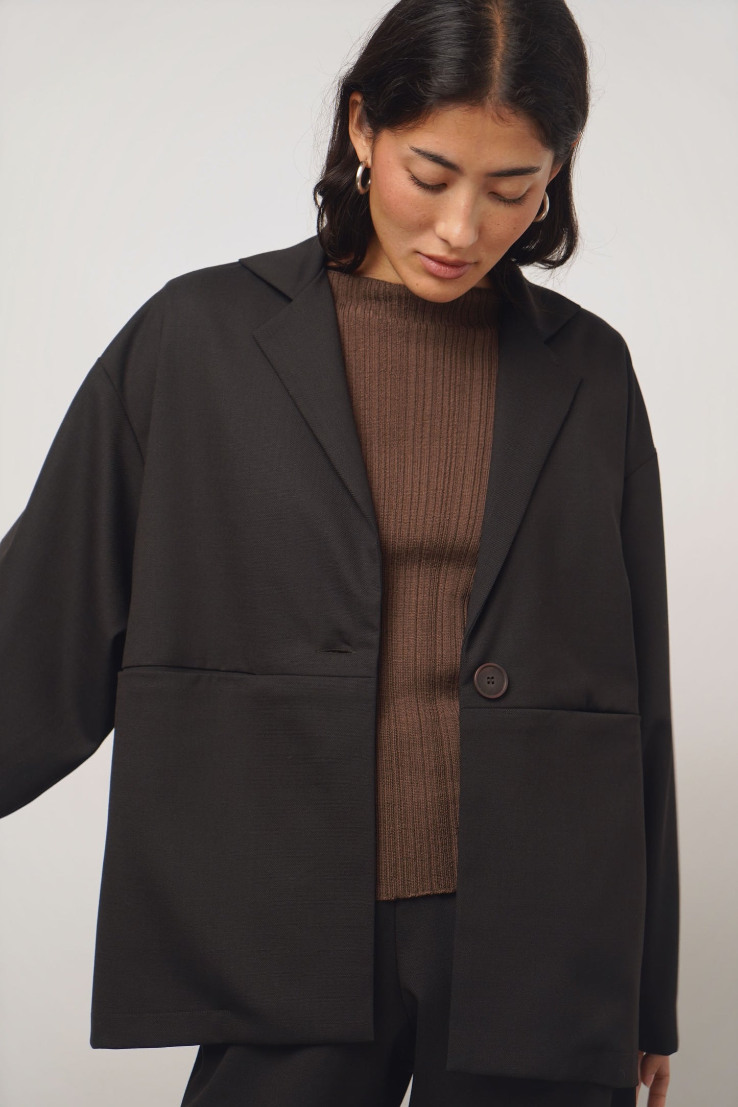 Blazer | dark brown