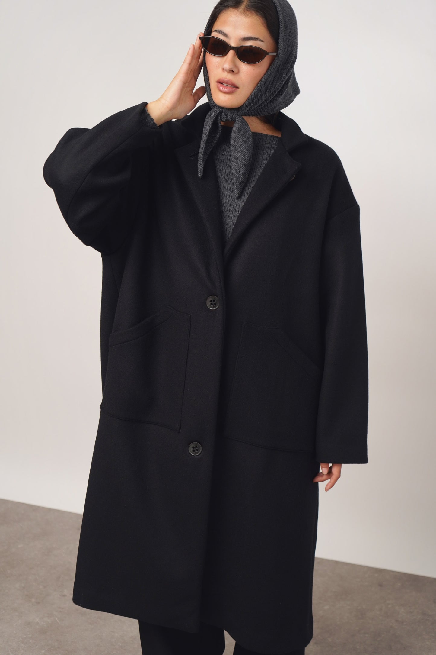 Coat | black