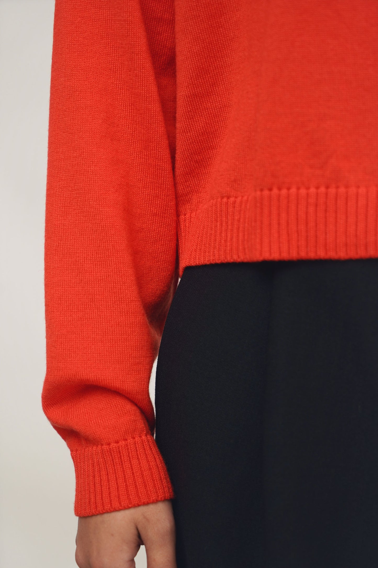 Cardigan fine | red