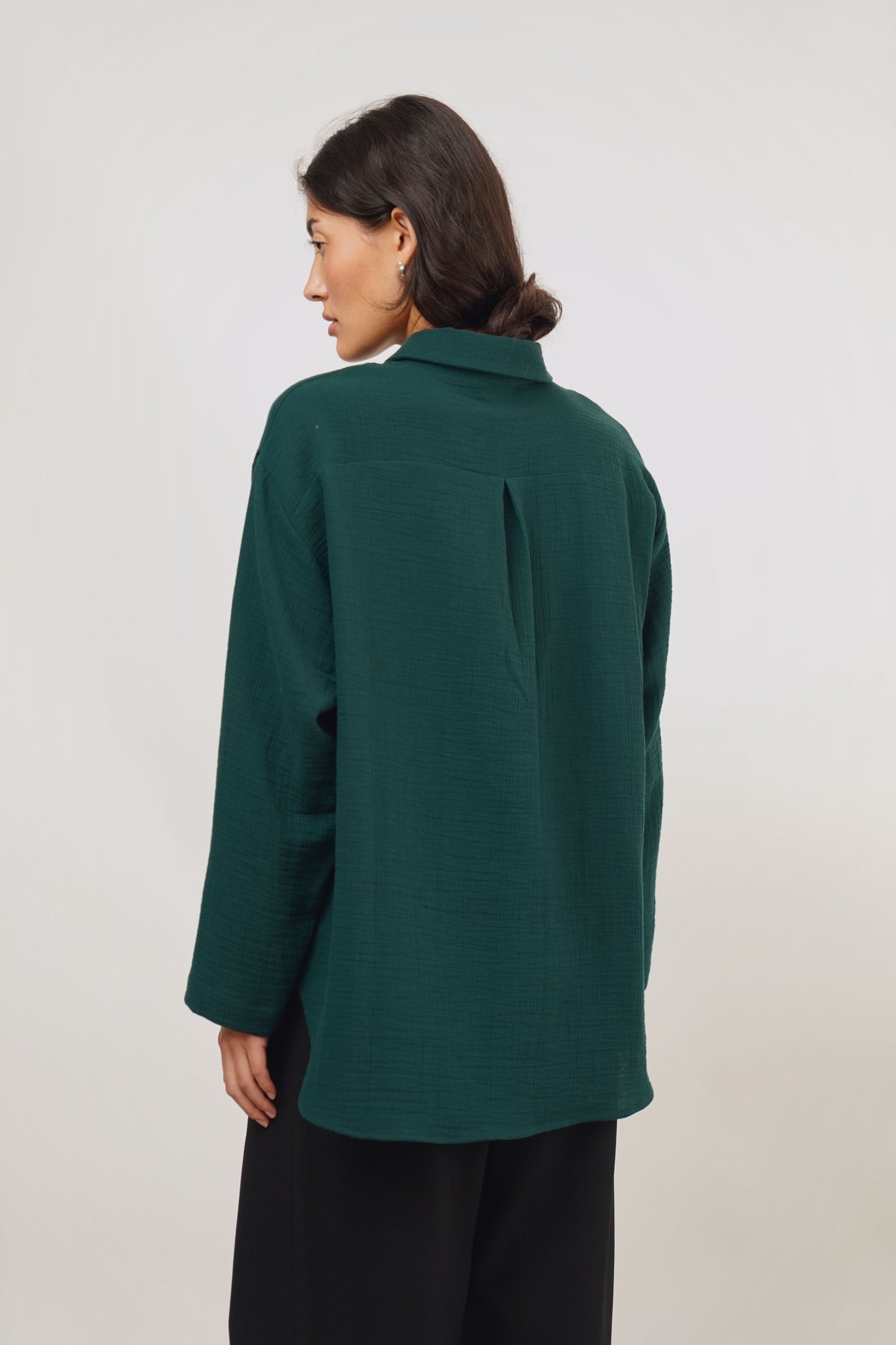 Blouse | sea green