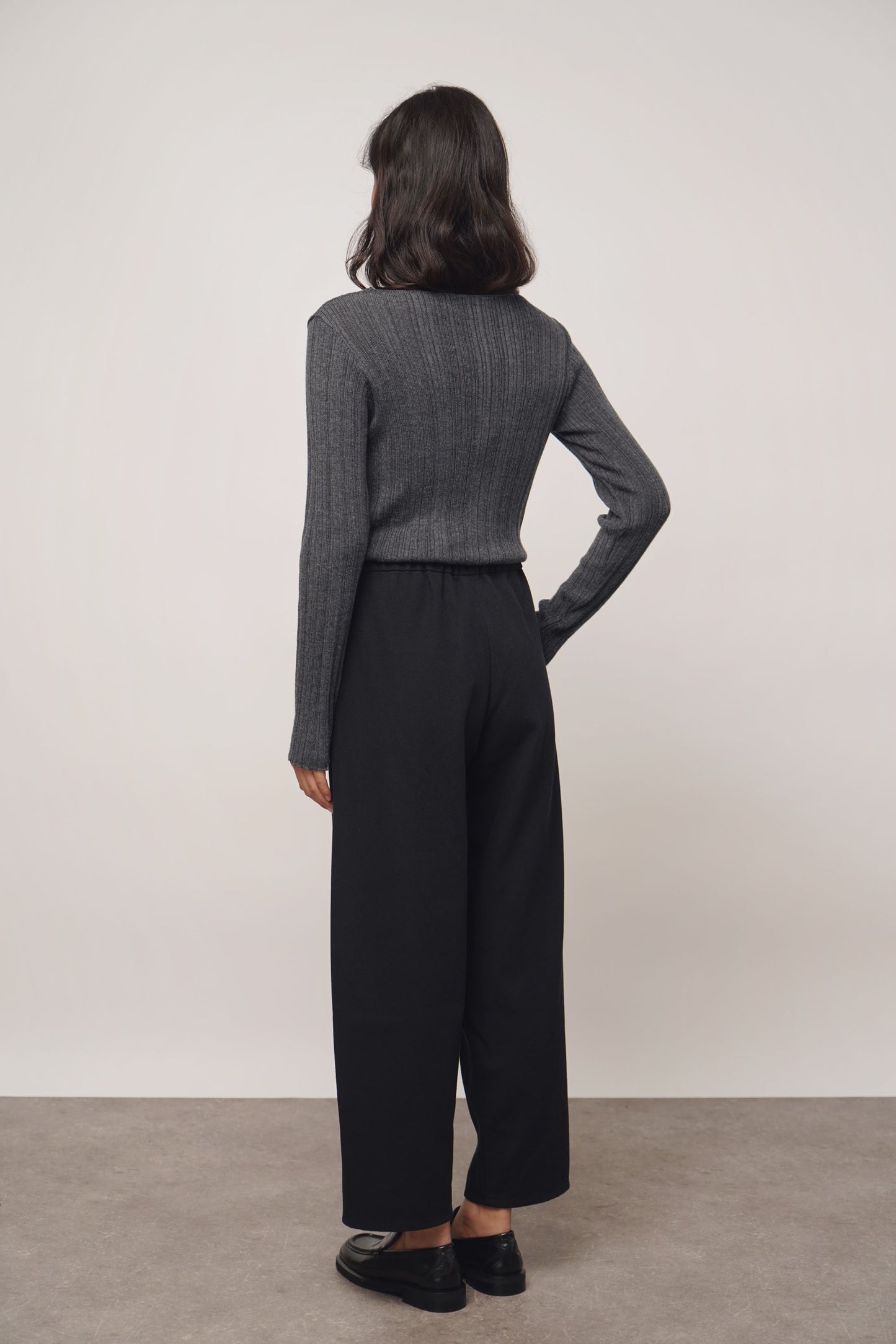 Pants cotton | black