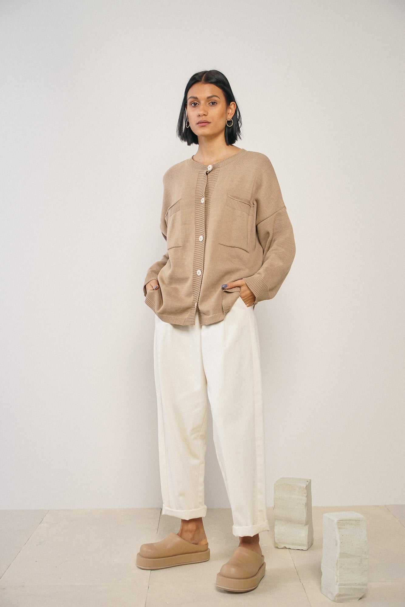 Jacket cotton | nut