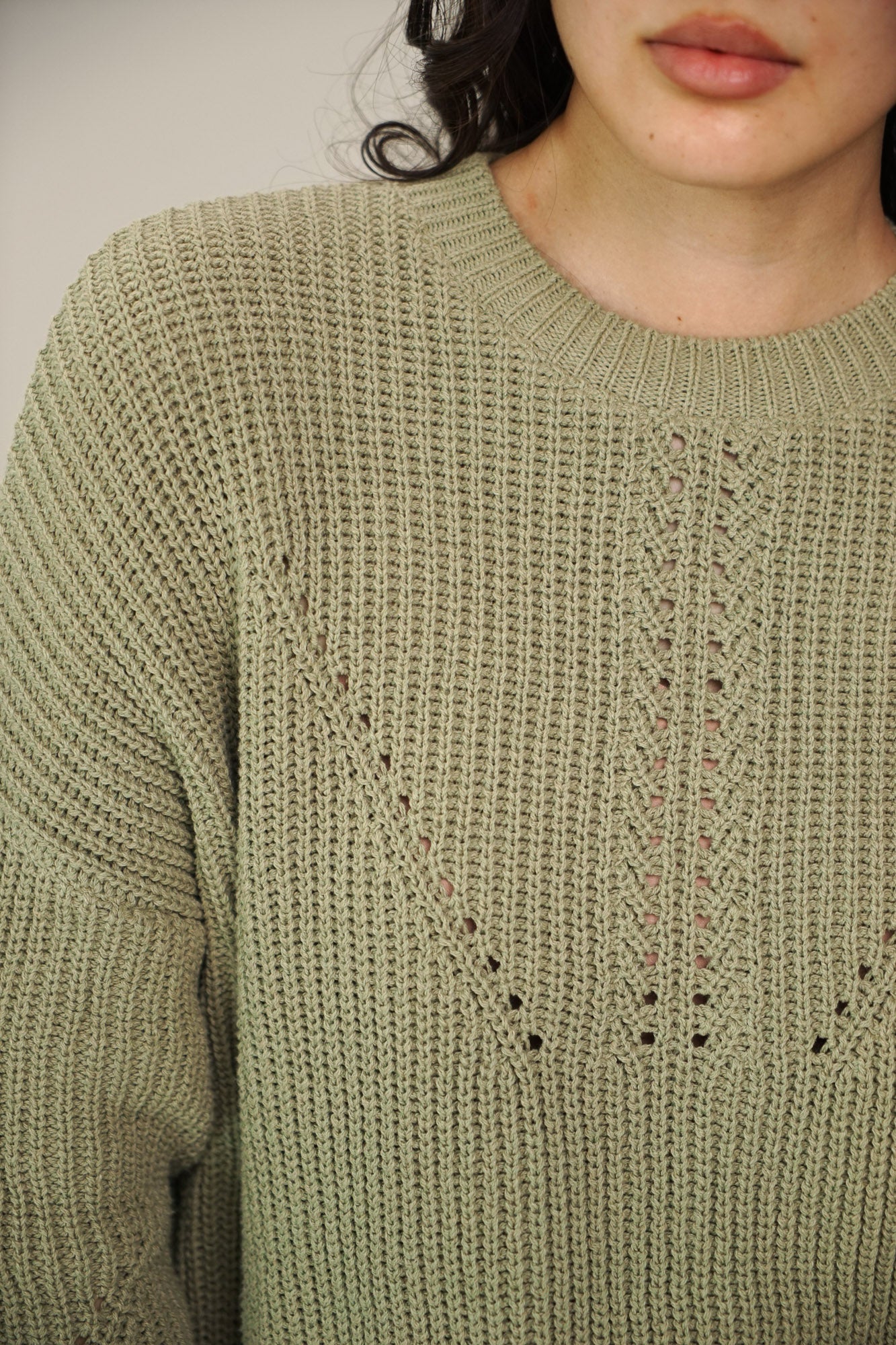 Pullover heavy | sage