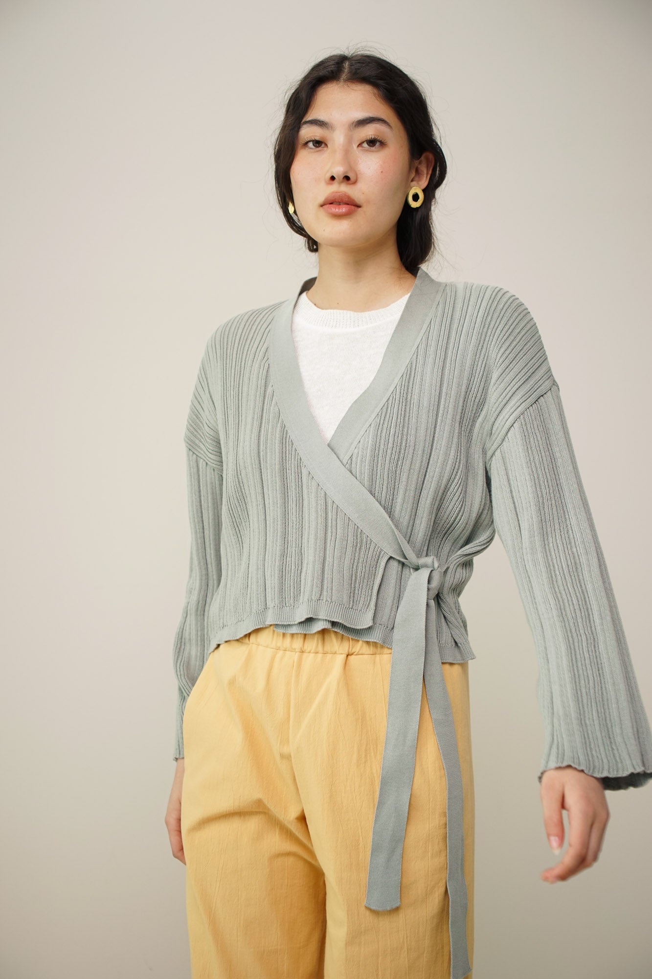 Wrap Cardigan | jade