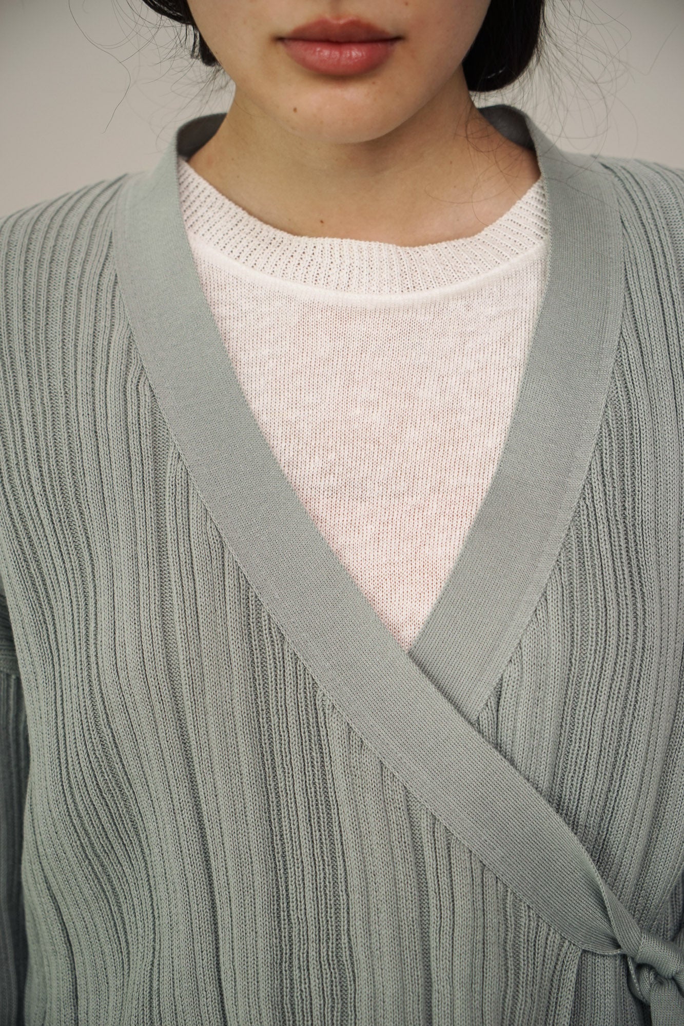 Wrap Cardigan | jade
