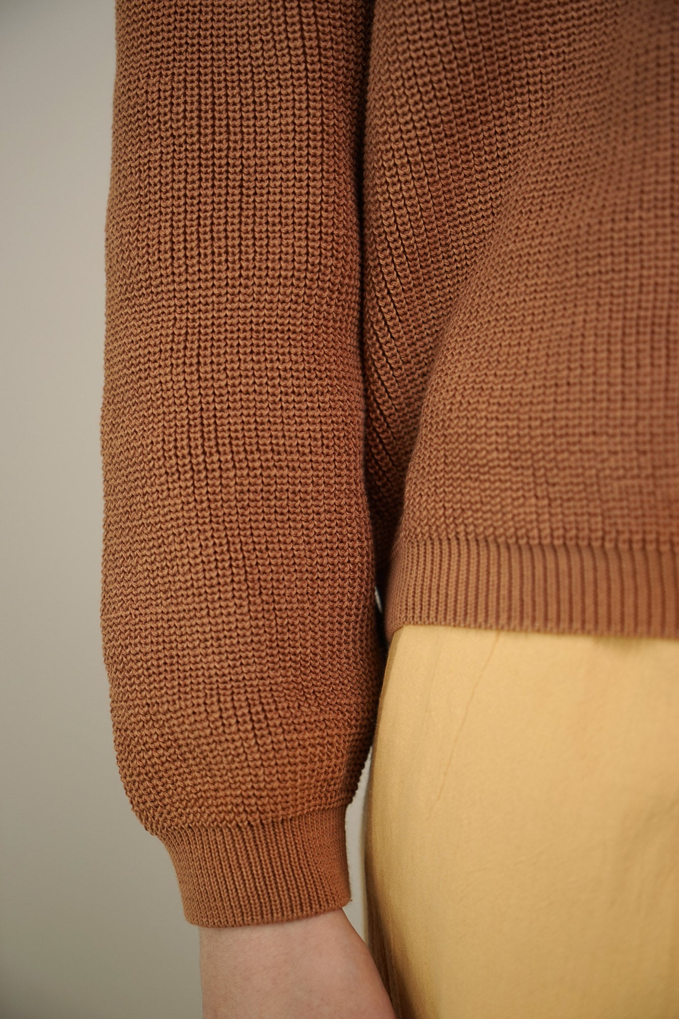 Pullover | terracotta