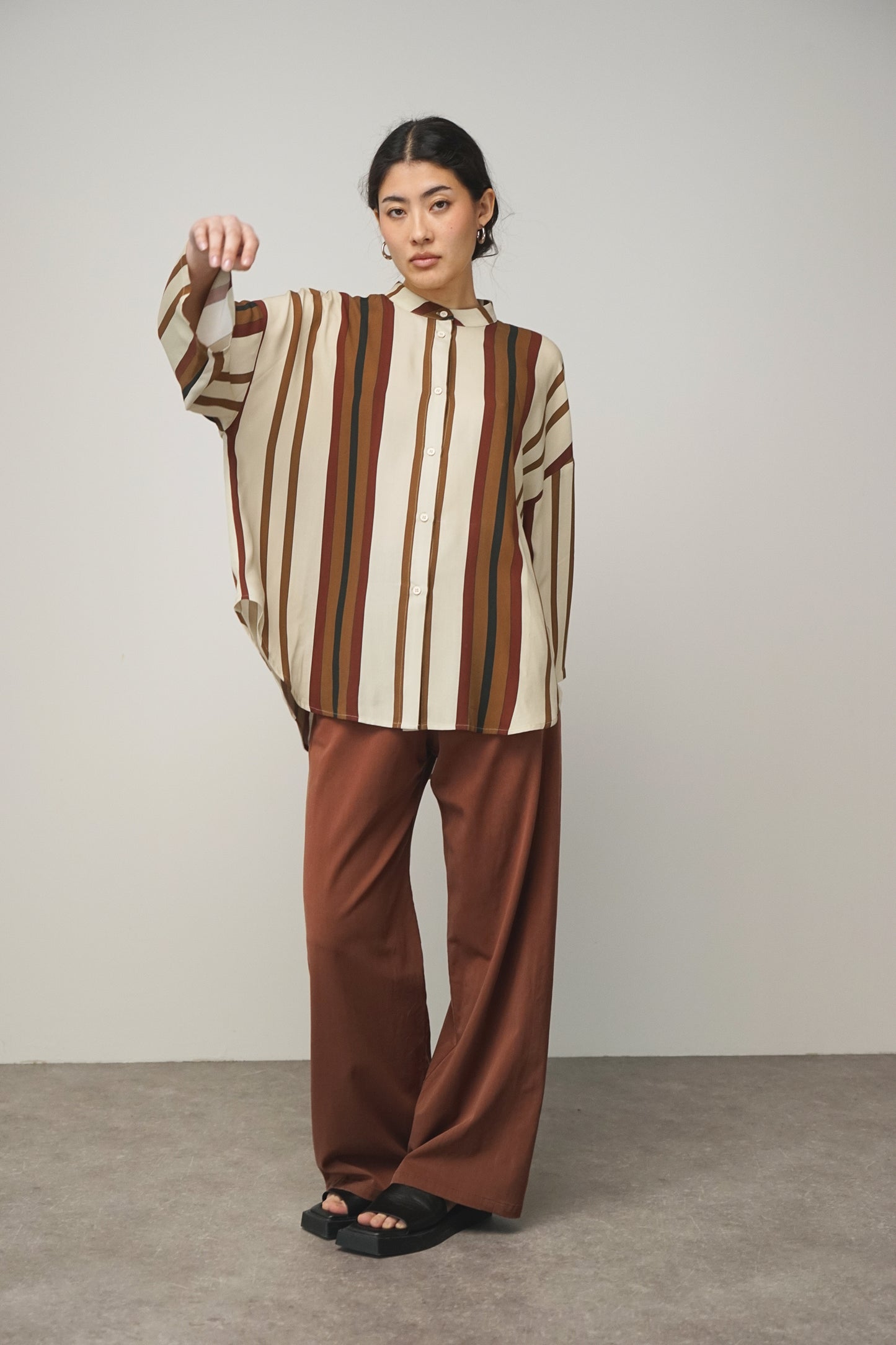 Kimono blouse | stripes (1 Stk verfügbar)