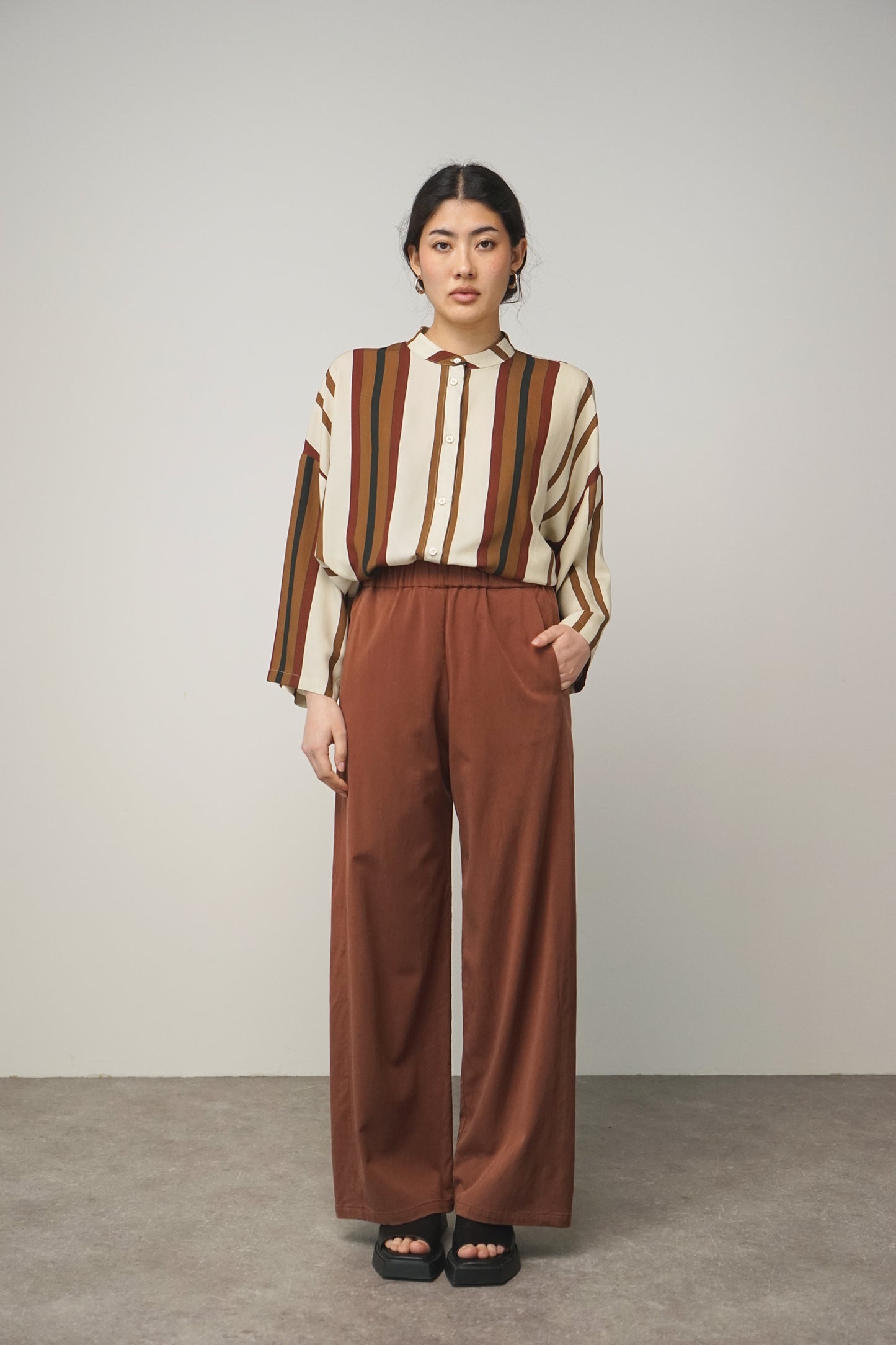 Kimono blouse | stripes (1 Stk verfügbar)