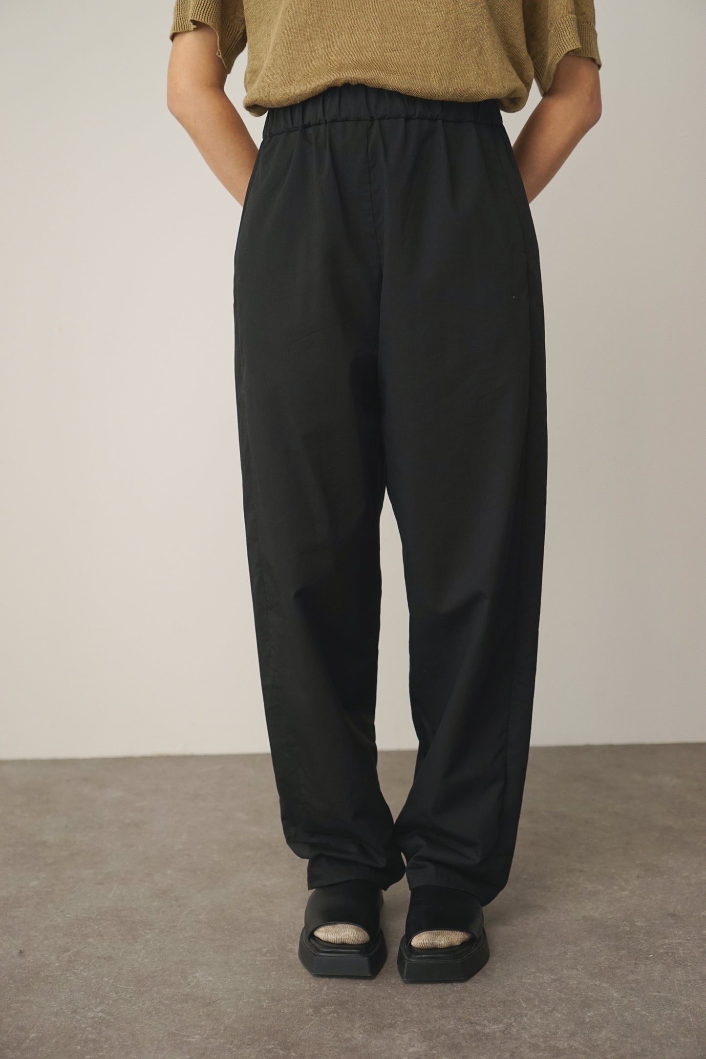 Pants wide | black