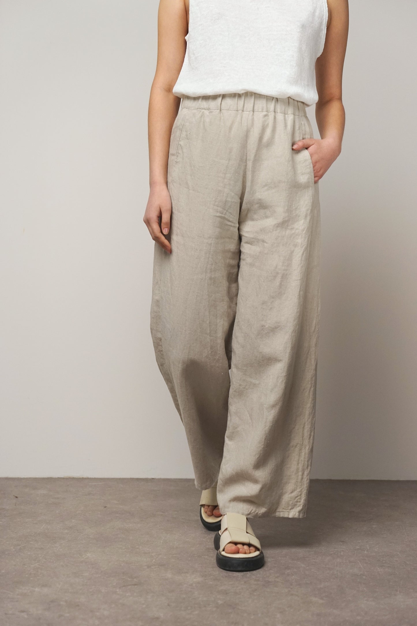 Culotte linen | natural (je 1 Stk verfügbar)