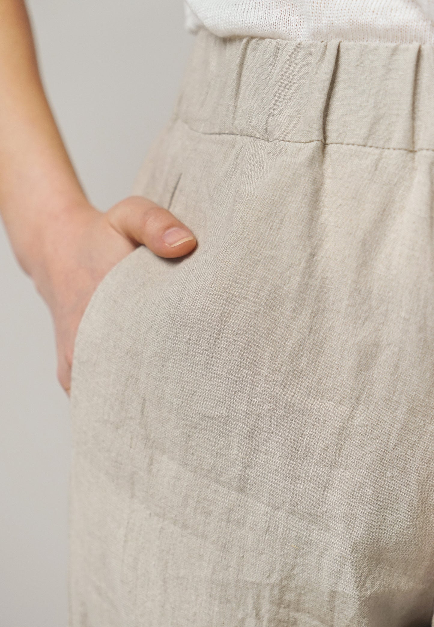 Culotte linen | natural (je 1 Stk verfügbar)