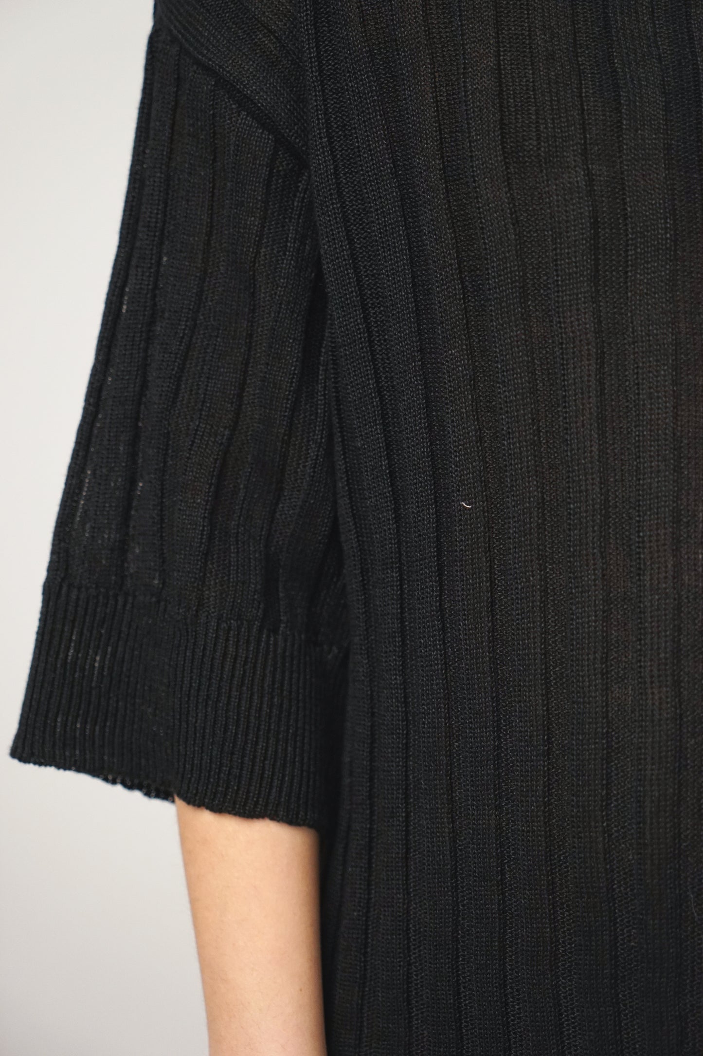 Dress linen | black (1 Stk verfügbar M/L)
