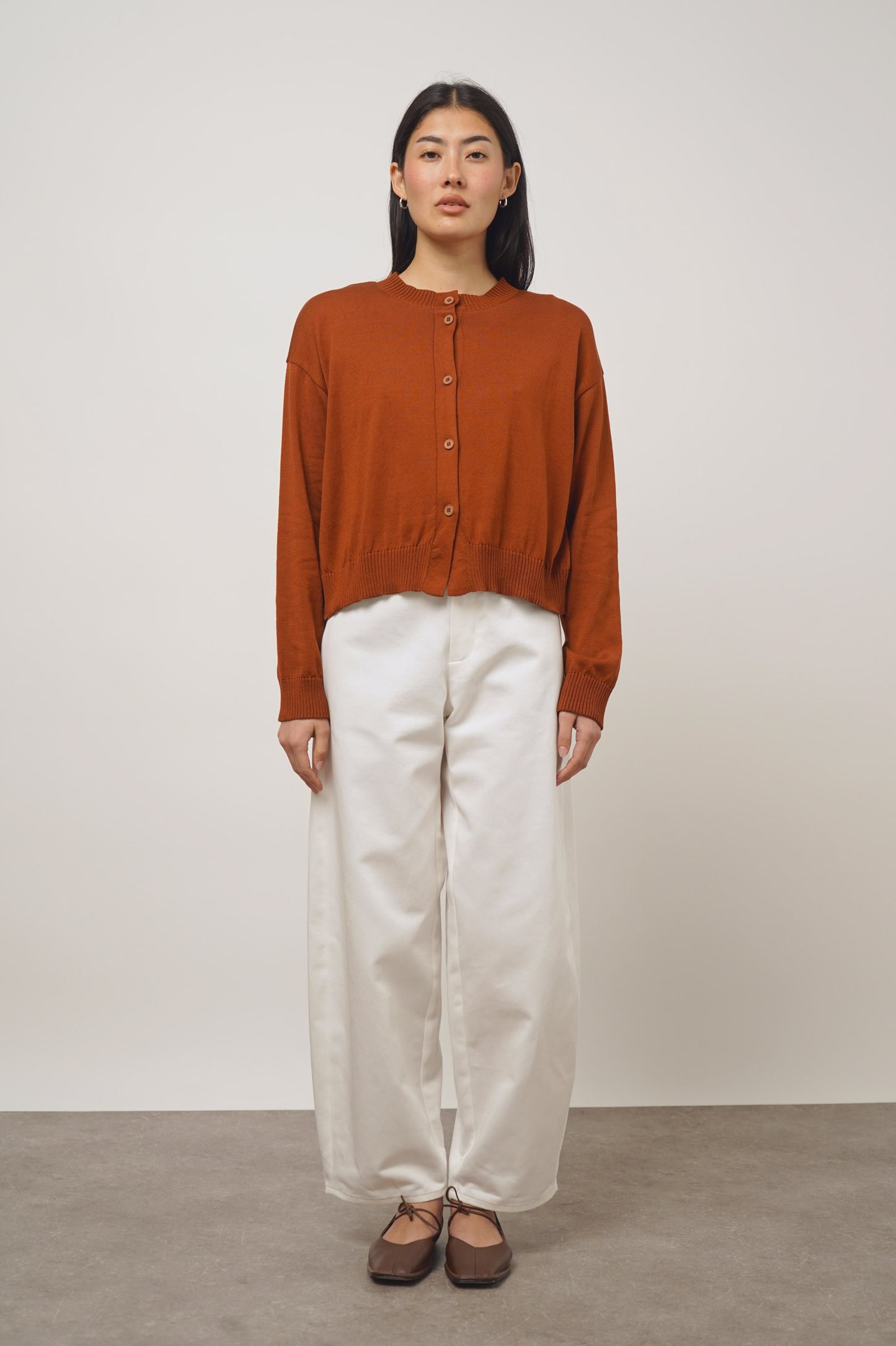 Cardigan fine | hazel