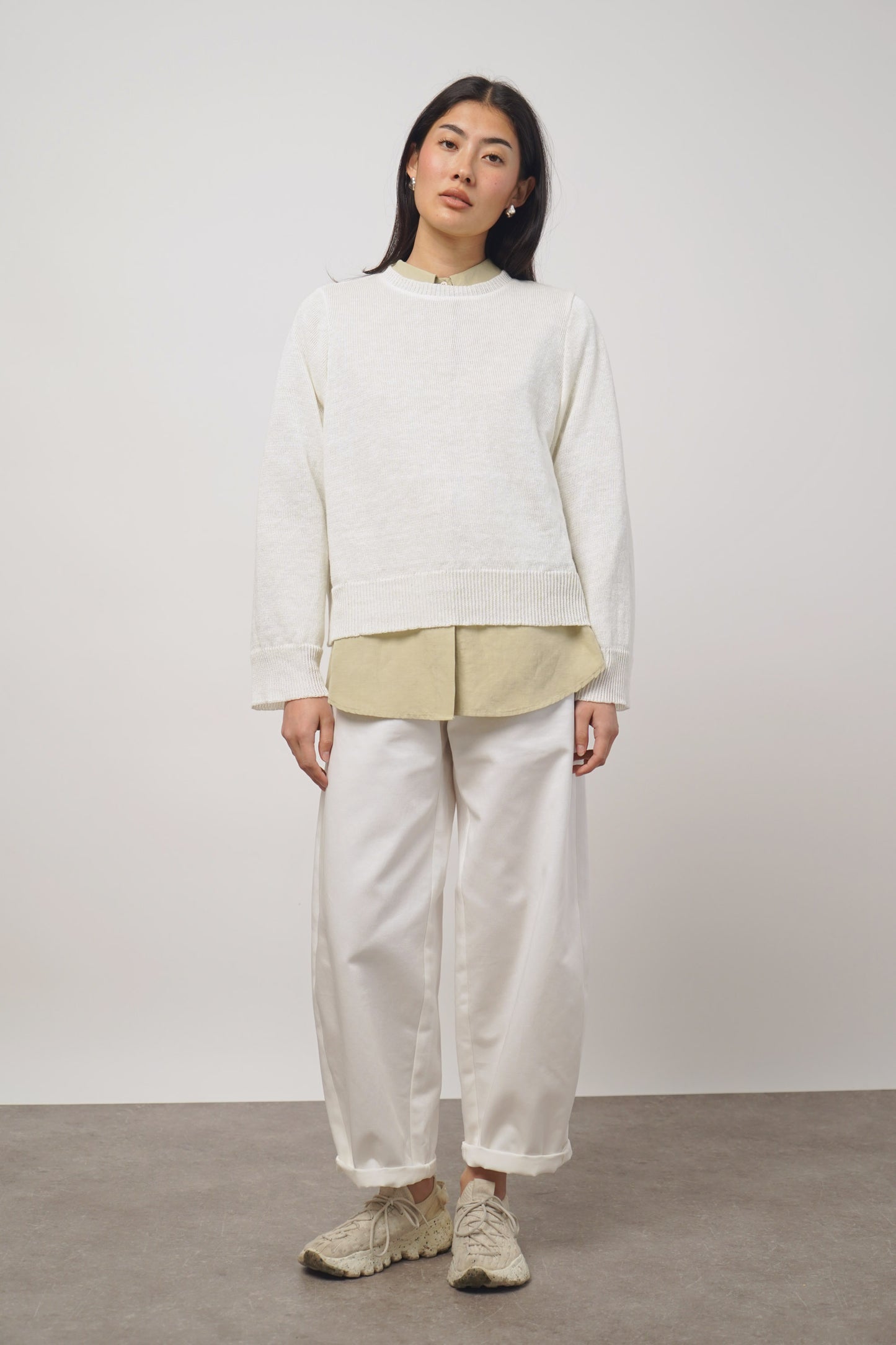 Pants barrel | offwhite