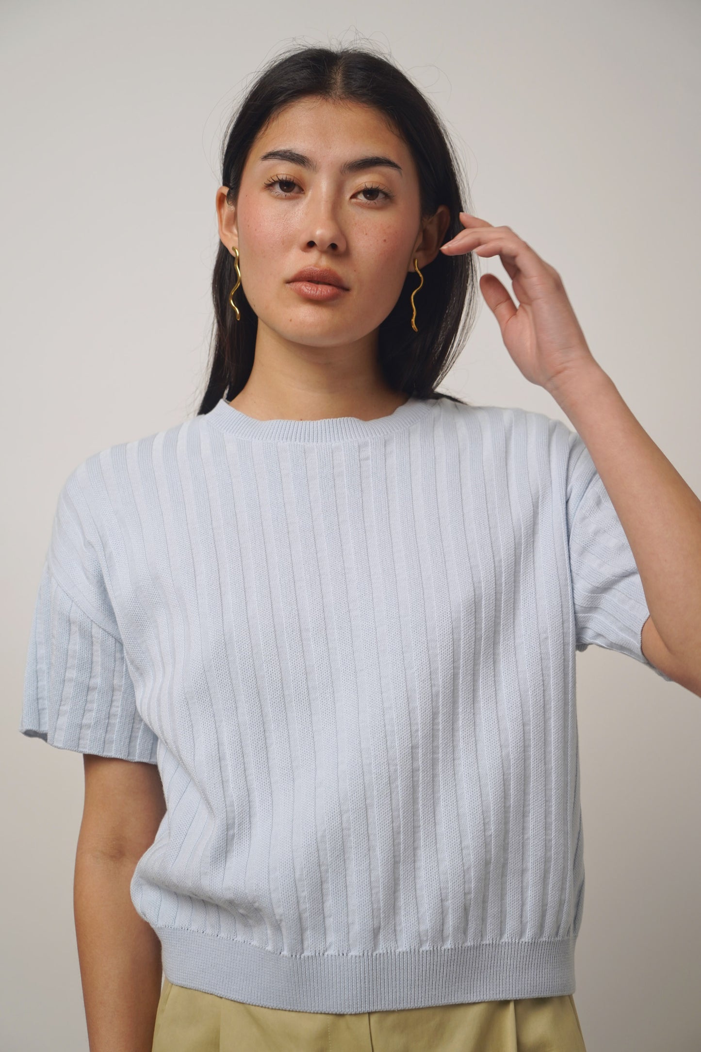 Shirt rib | sky PRE ORDER