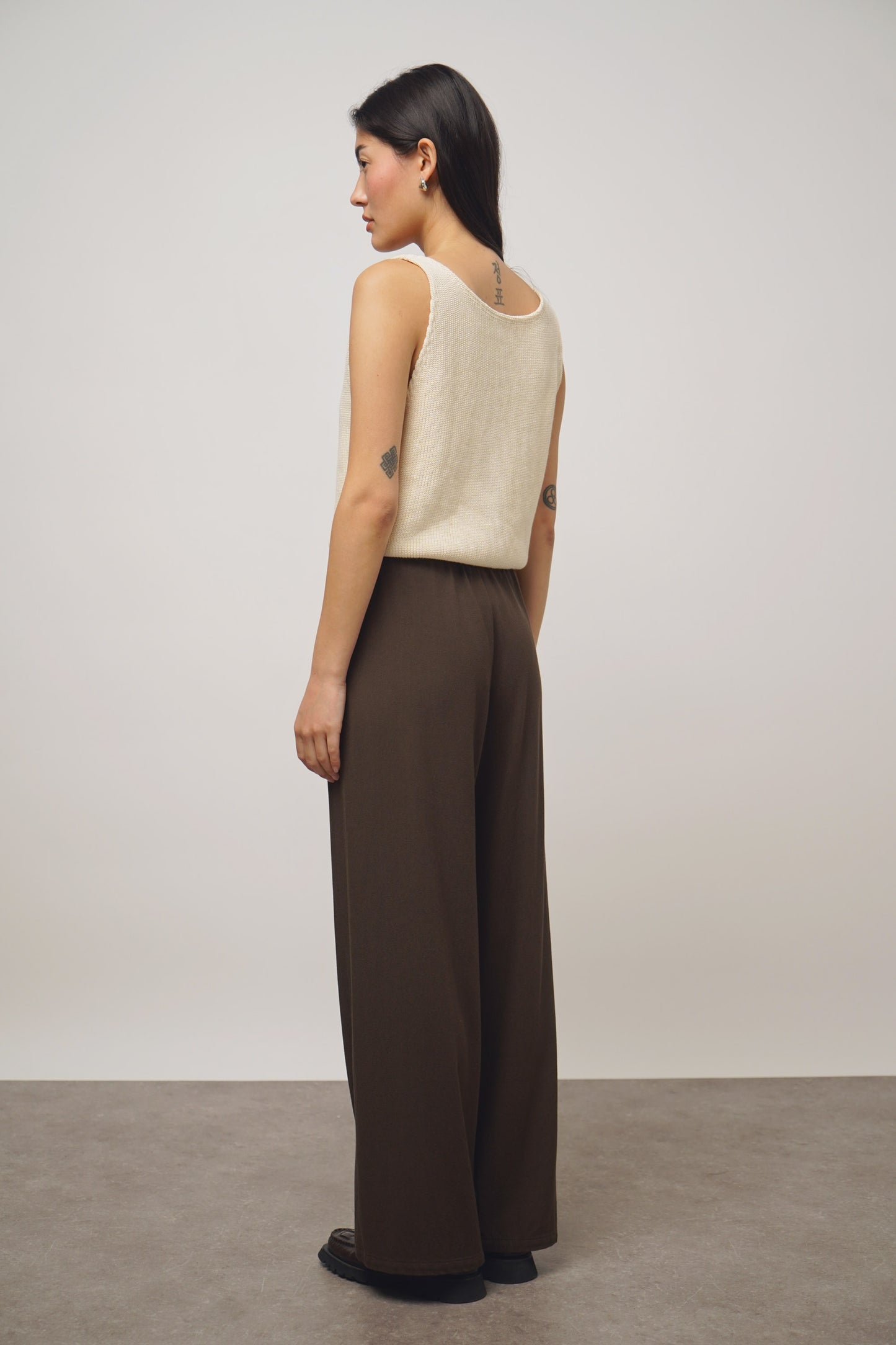 Pants straight | mocha