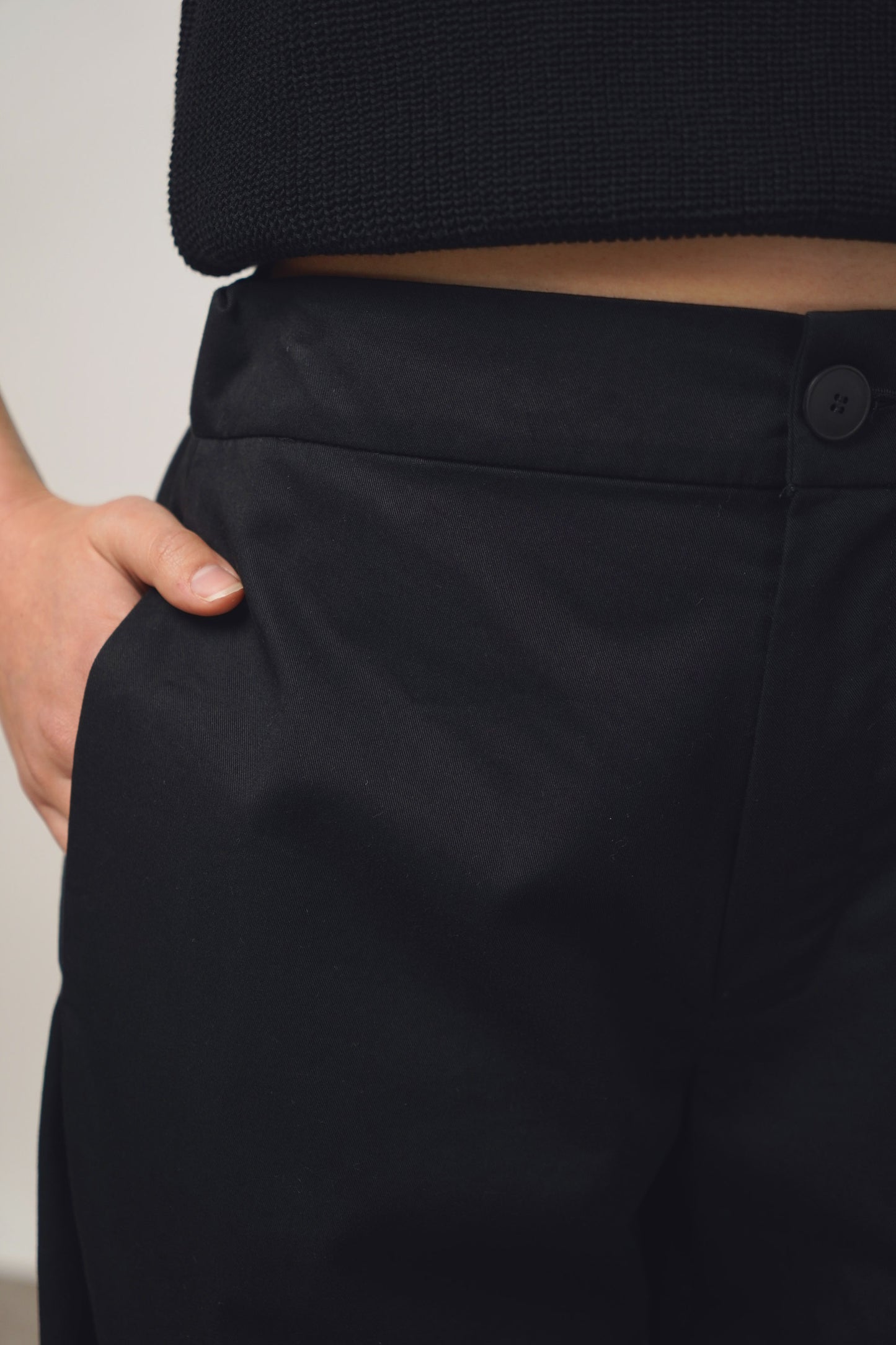 Pants barrel | black