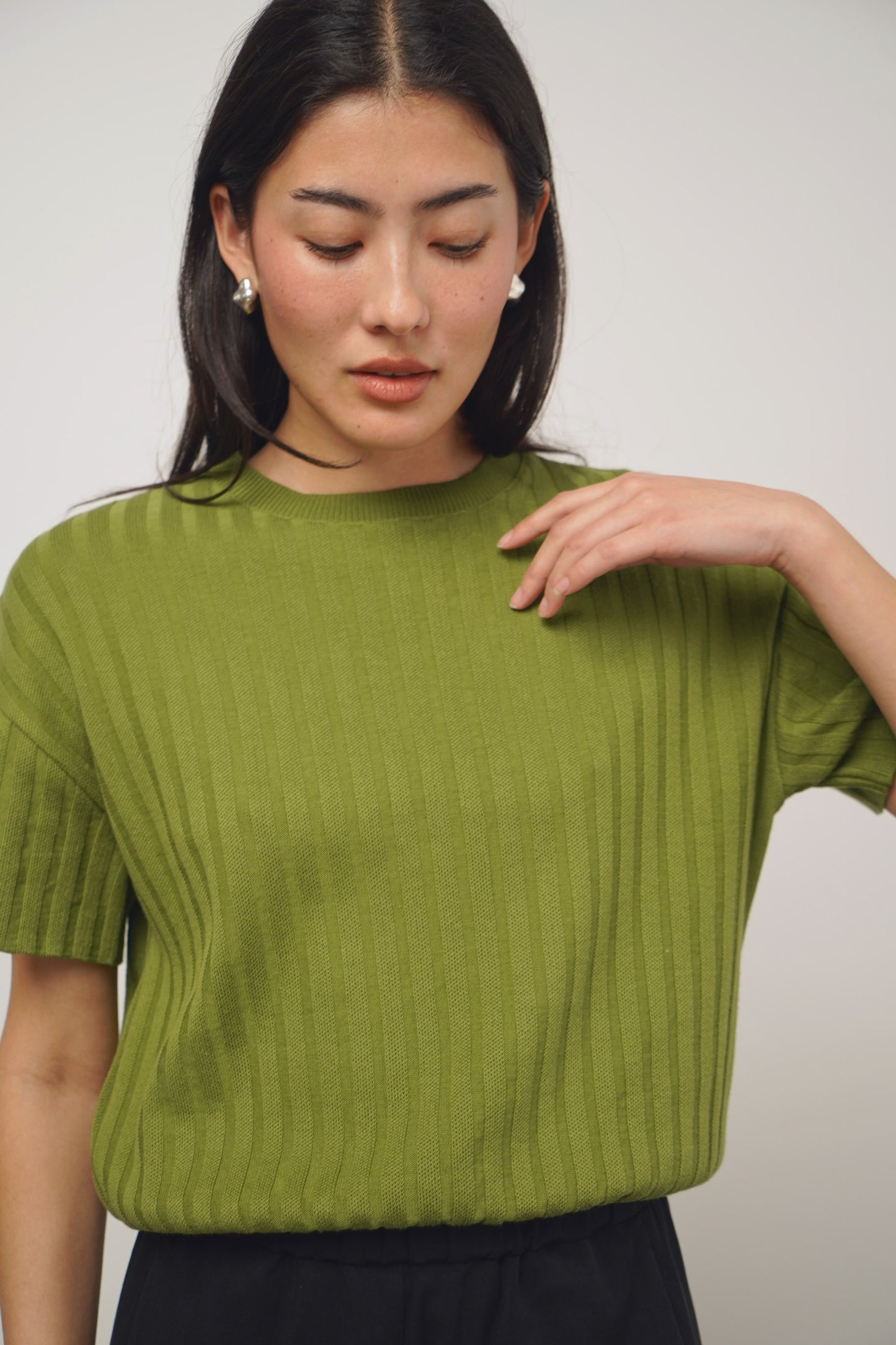 Shirt rib | olive