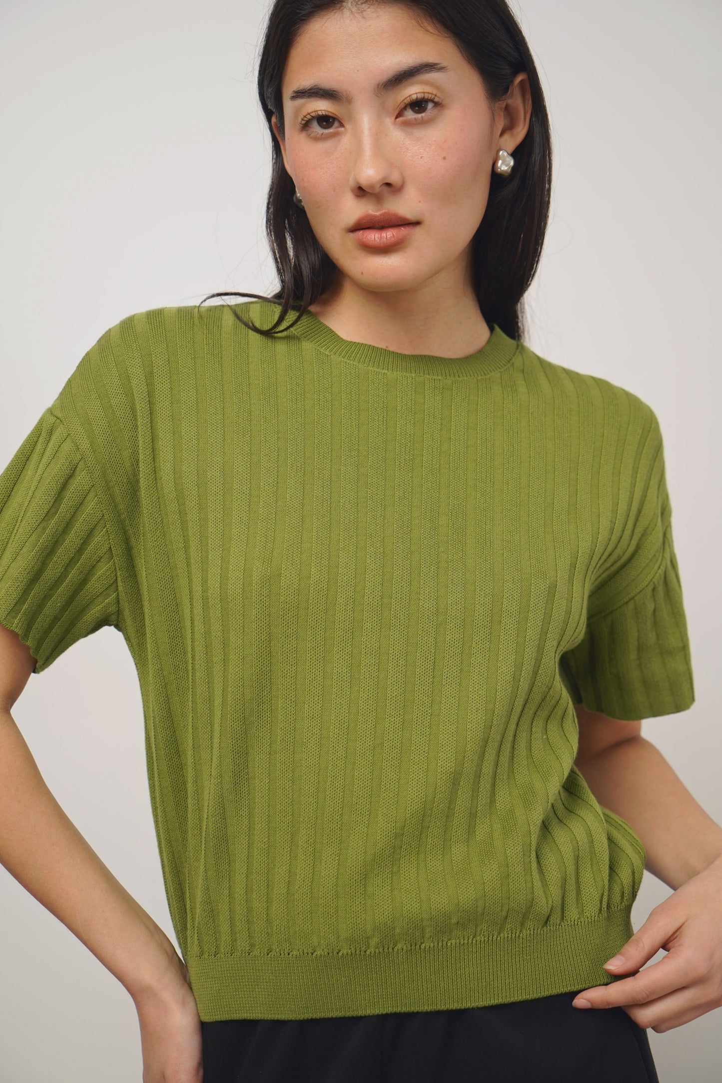 Shirt rib | olive