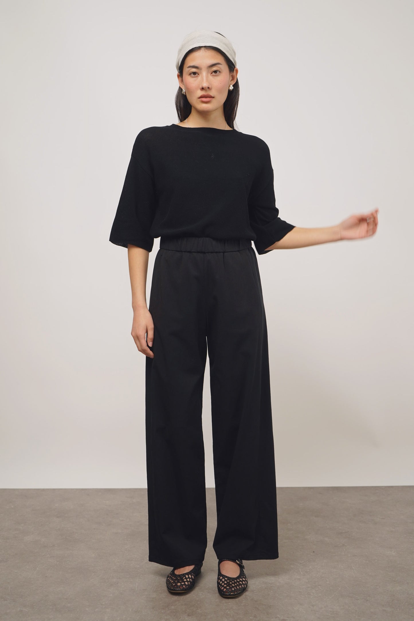Pants straight | black (je 1 Stk verfügbar)