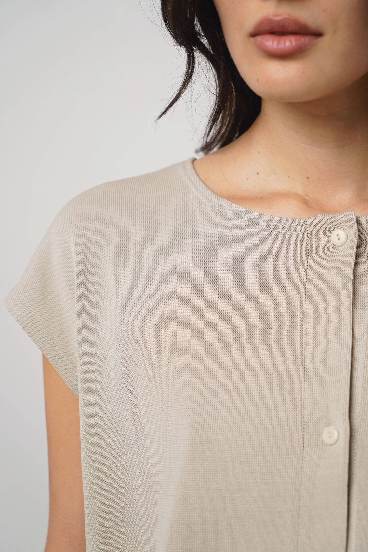 Shirt button | sand
