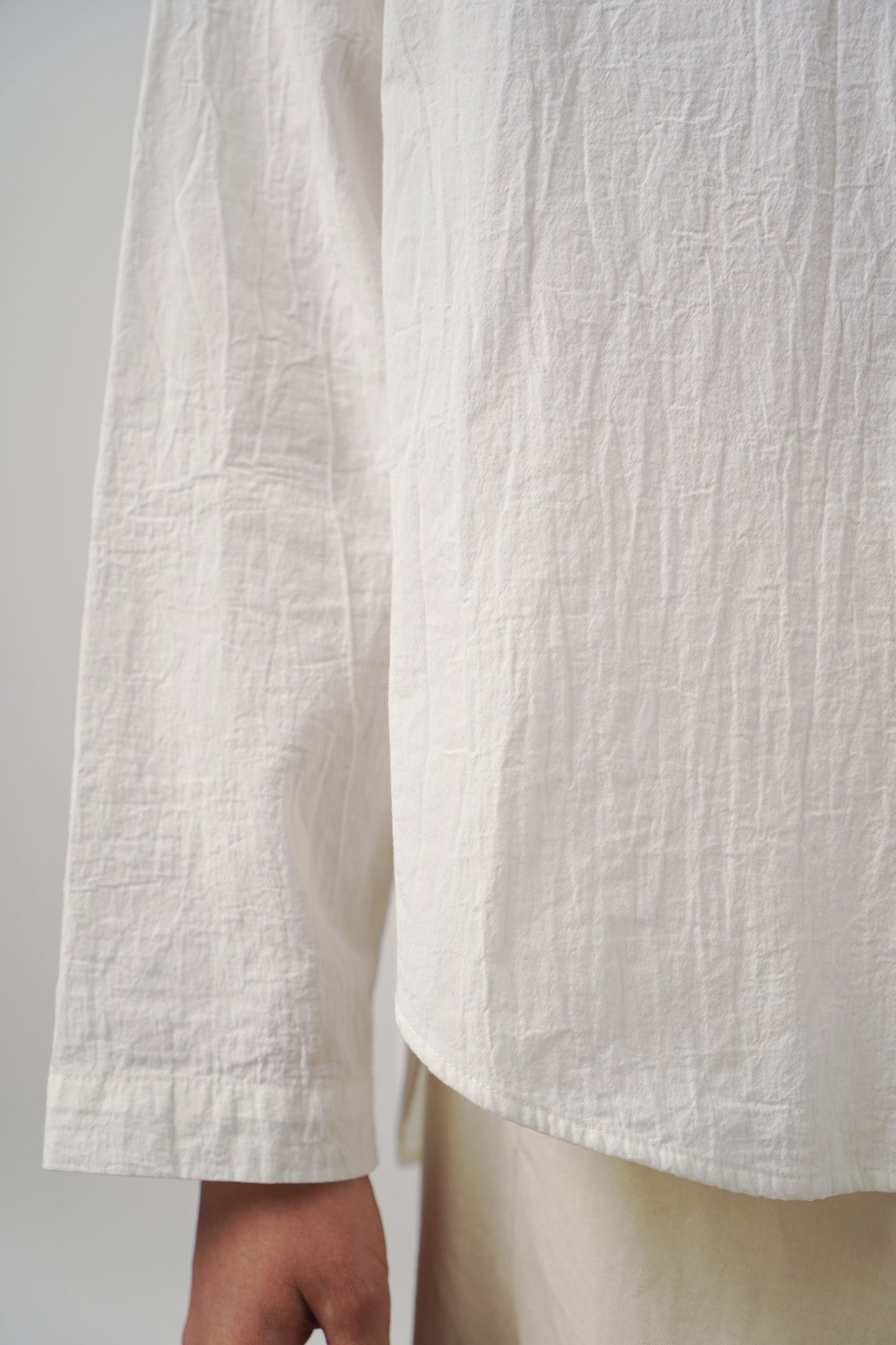 Blouse crinkle | offwhite