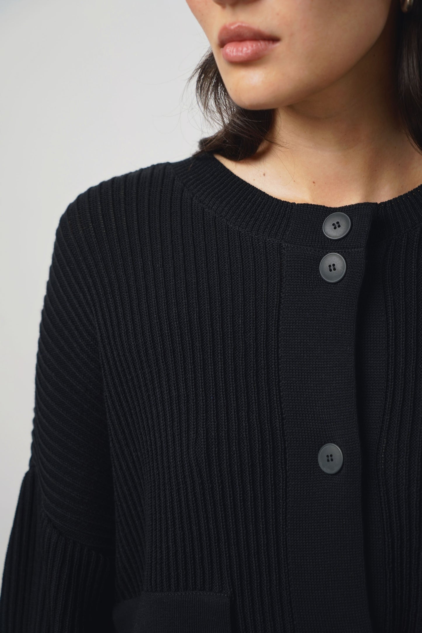 Cardigan pockets | black