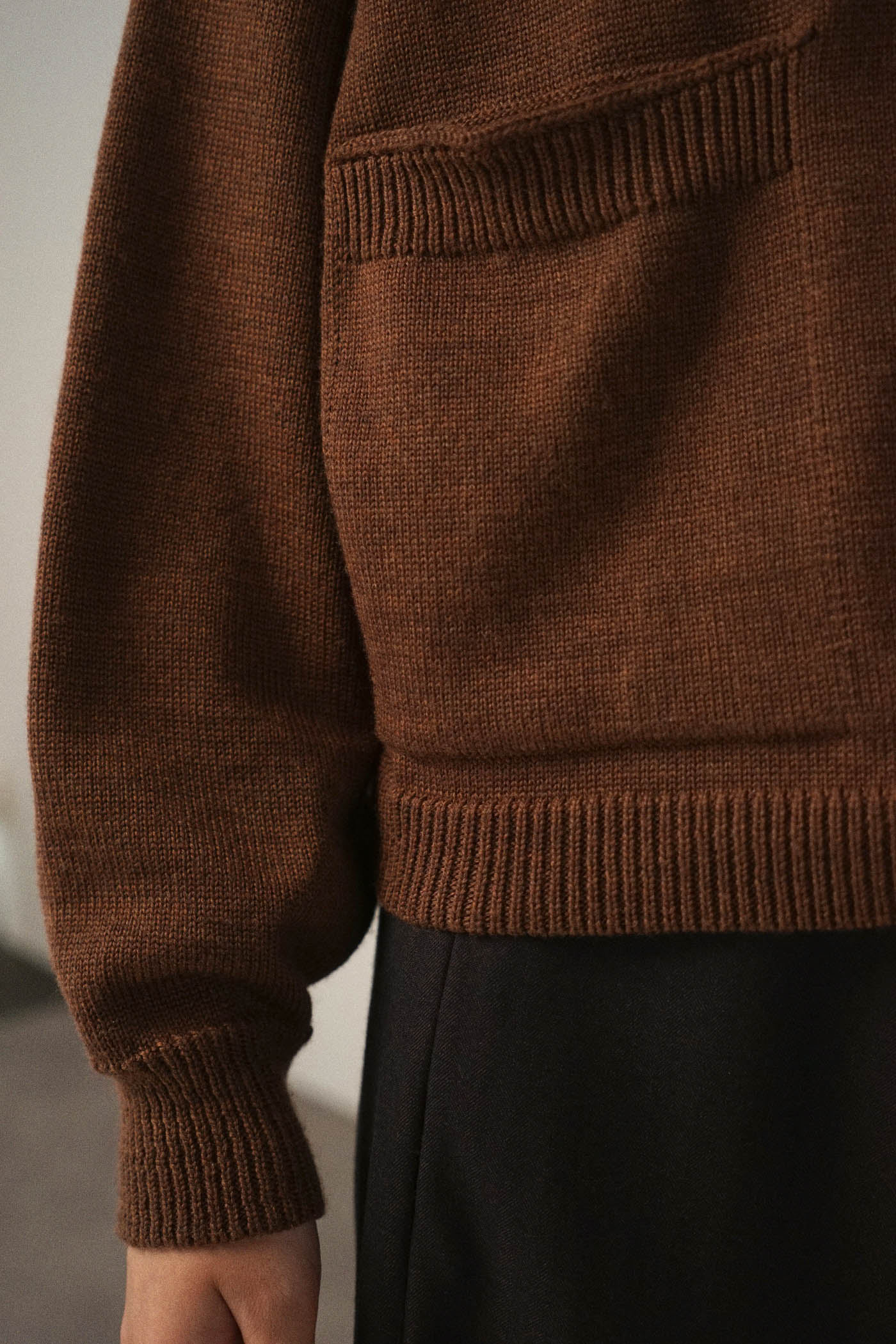 Cardigan | hazel (1 Stk verfügbar)