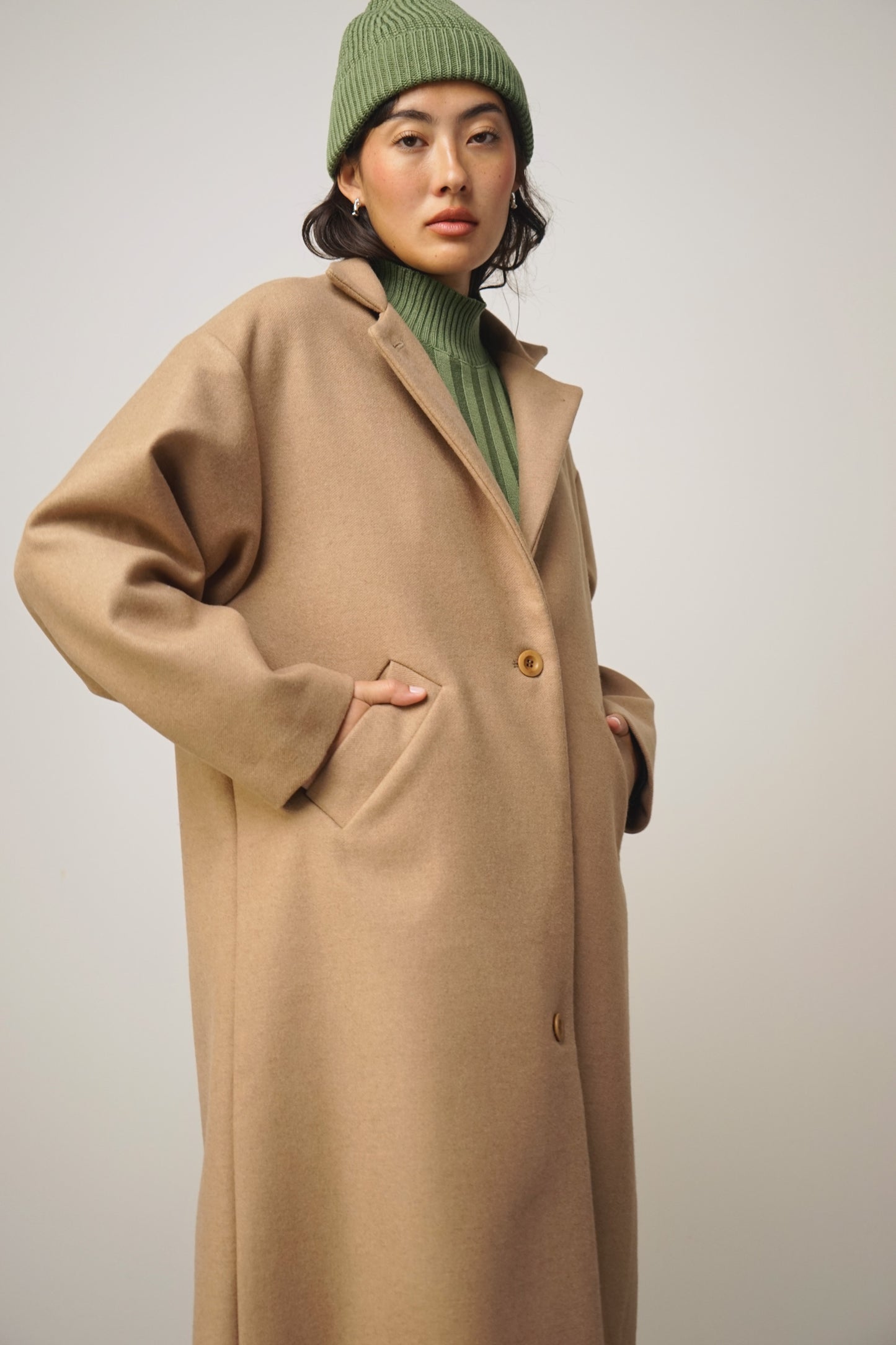 Coat | camel