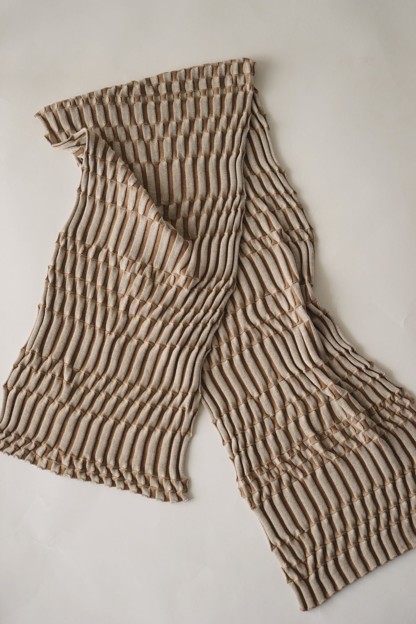 Scarf | beige-camel