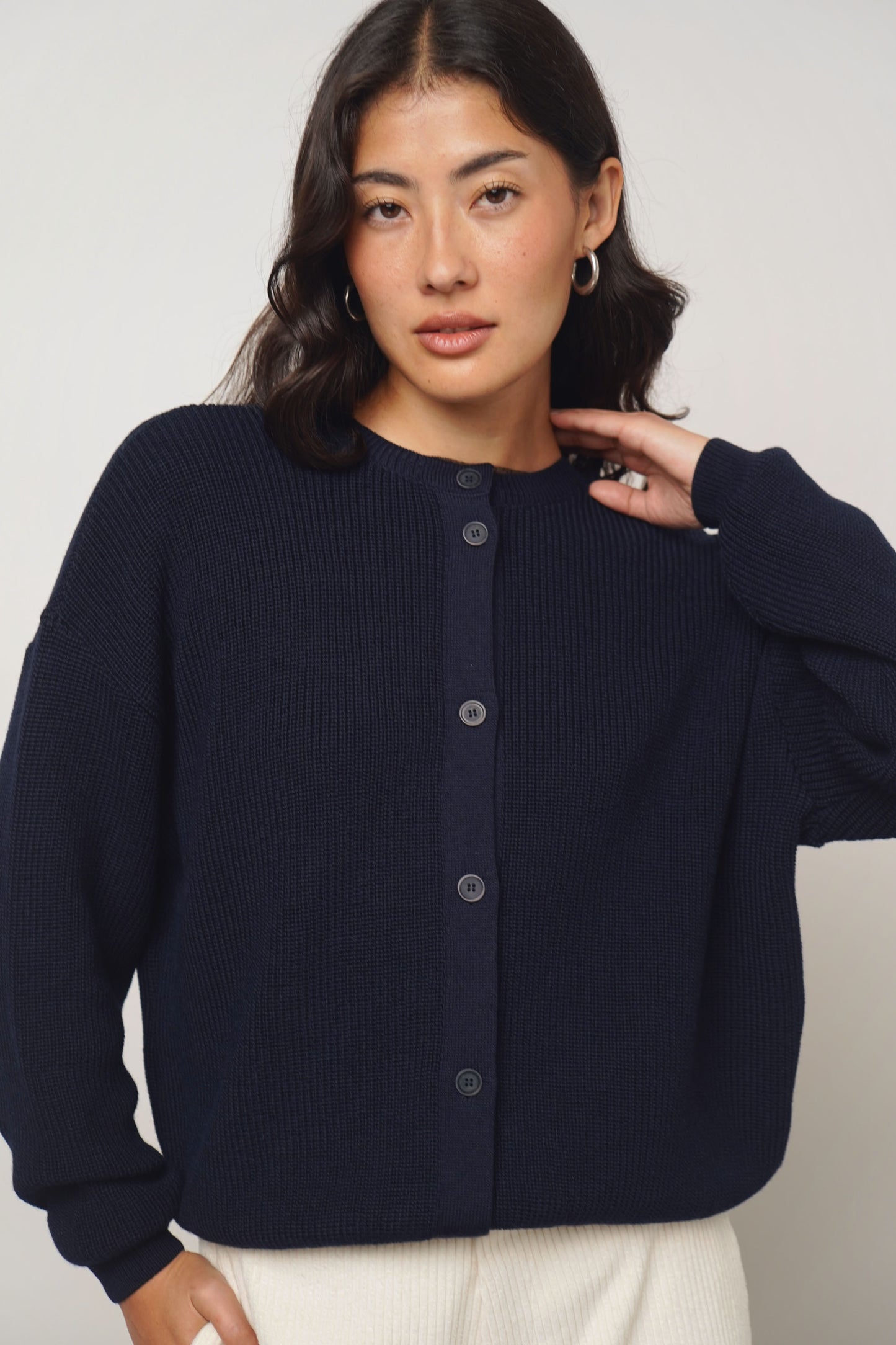 Cardigan reversible | midnight