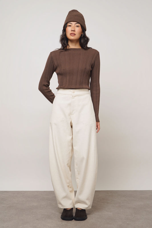 Pants barrel | écru