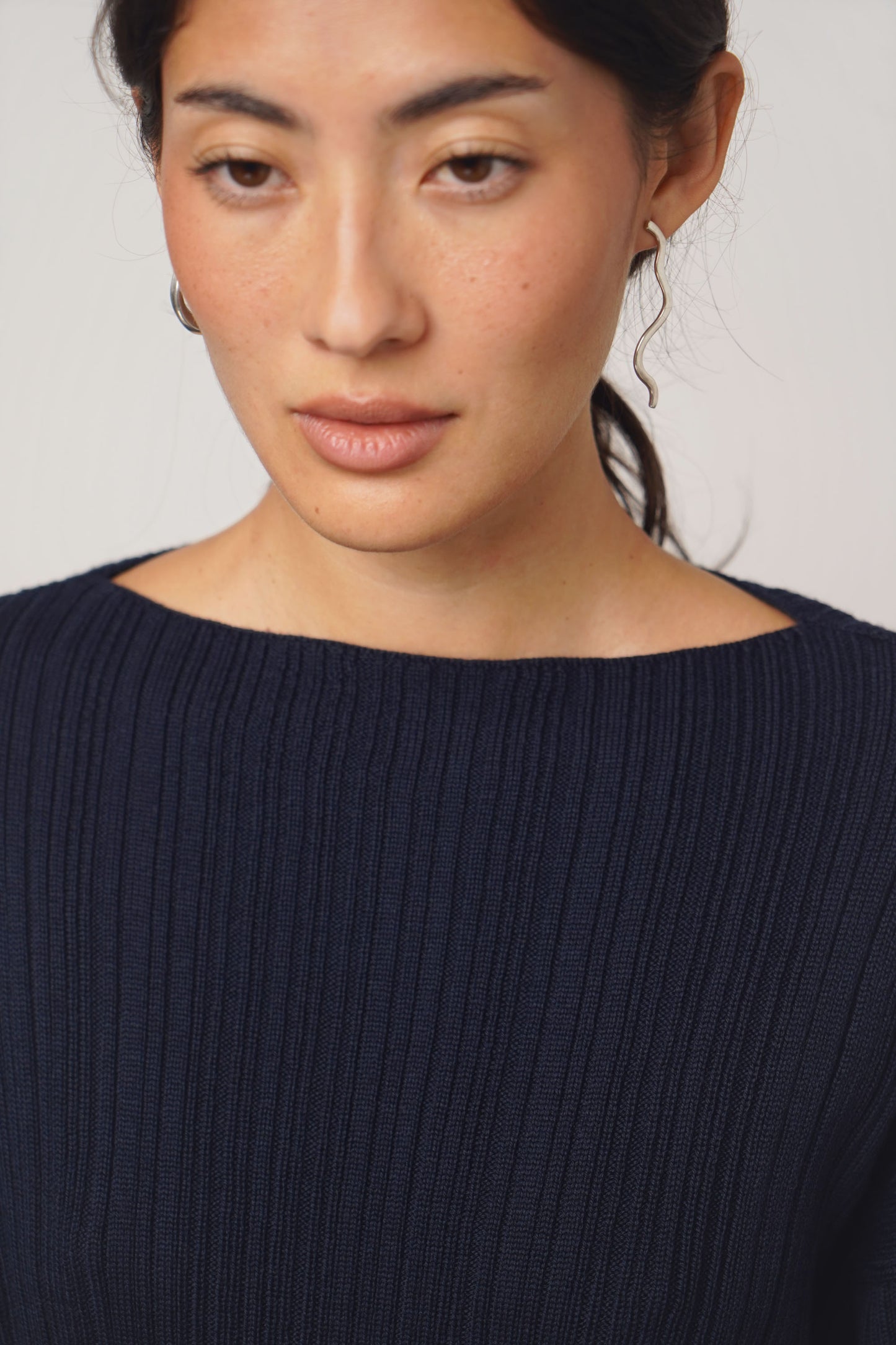 Pullover pleats | midnight
