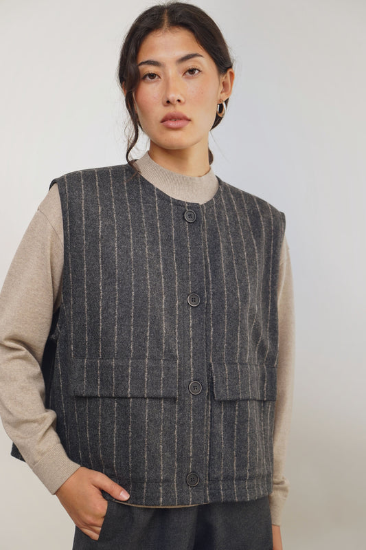 Vest | stripes