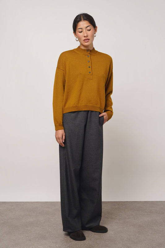 Pullover button | gold