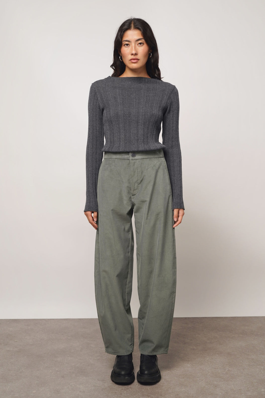 Pants barrel | sage
