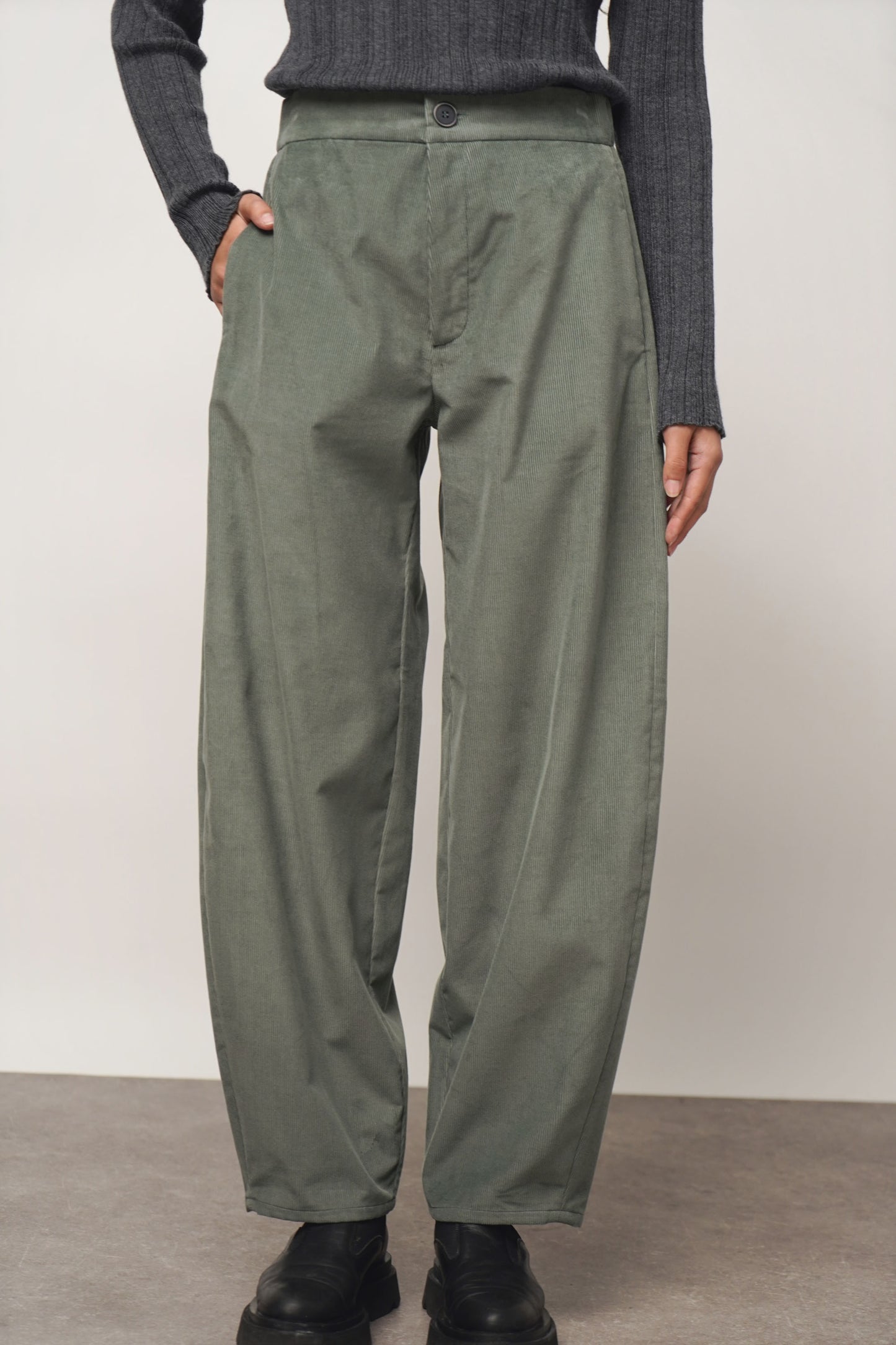 Pants barrel | sage