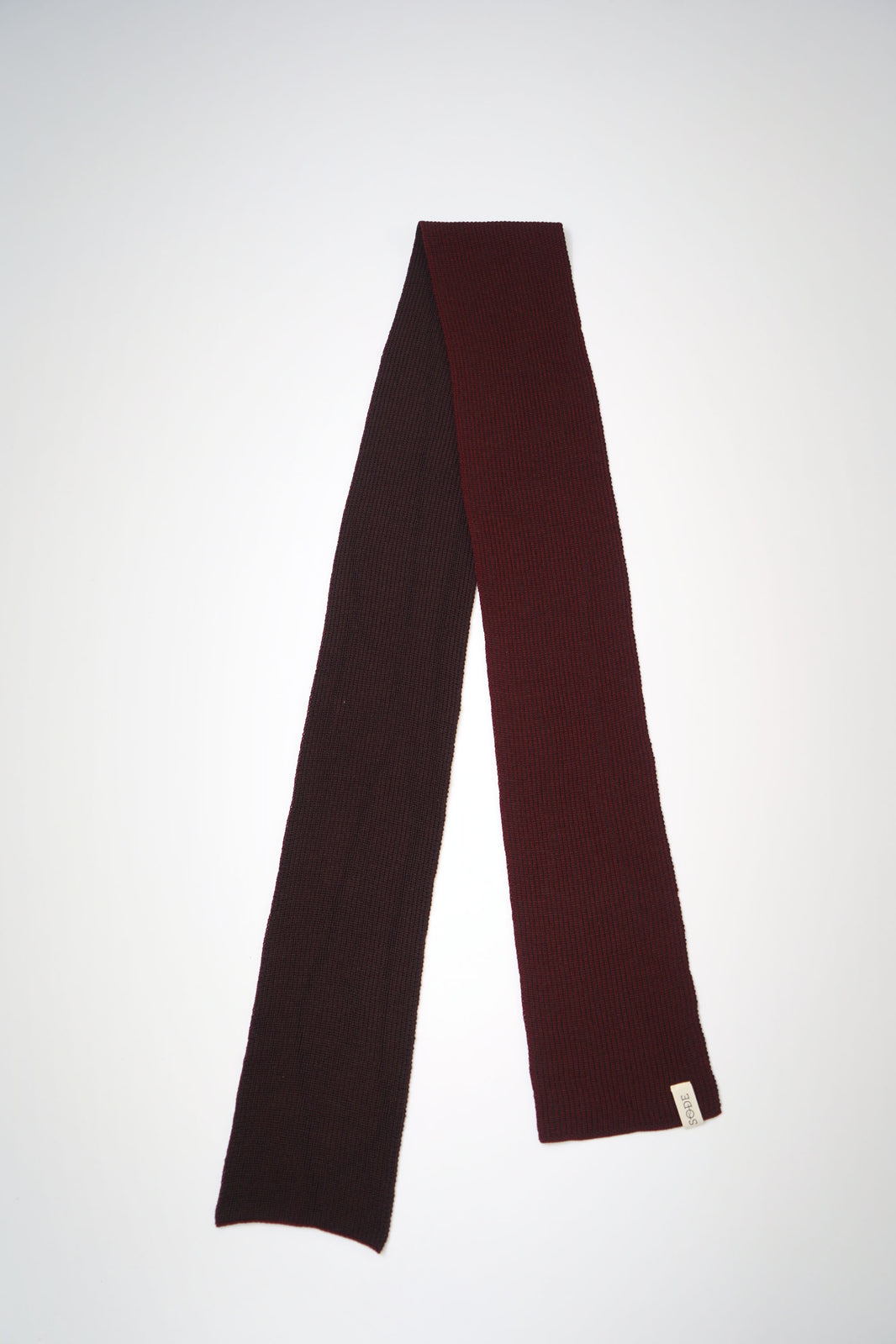 Scarf | espresso-burgundy