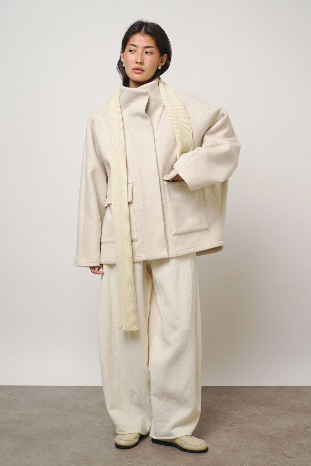 Jacket pocket | almond