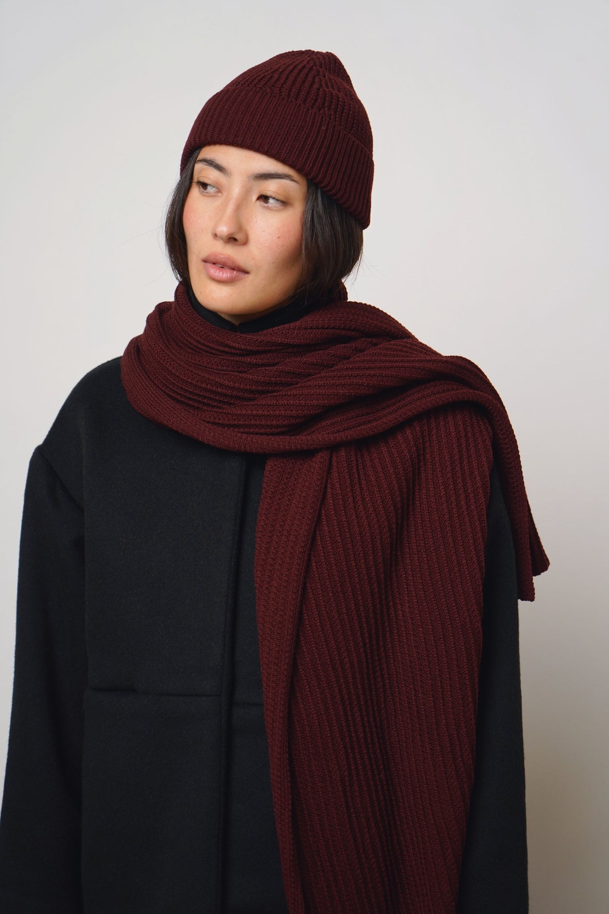 Beanie | burgundy