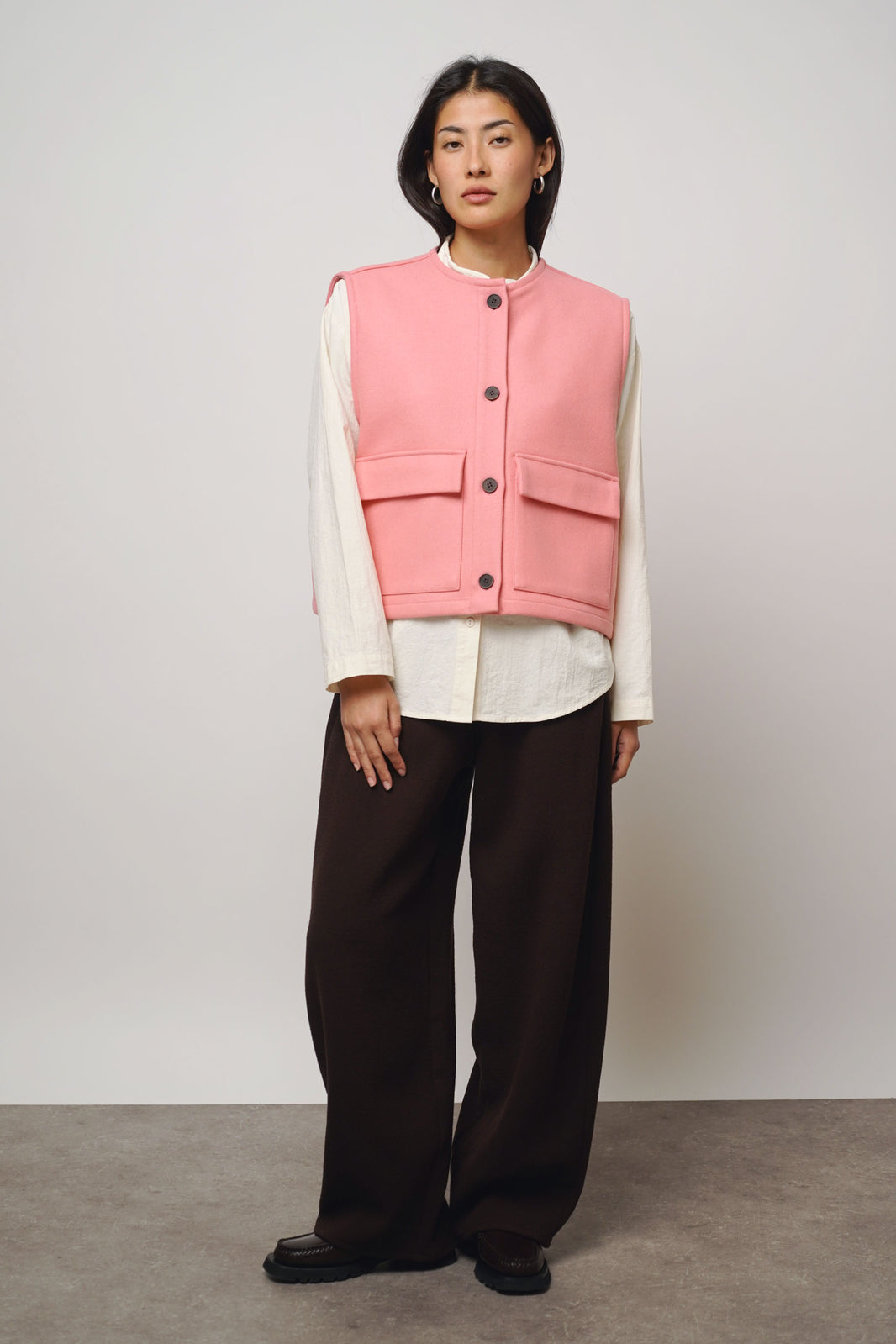 Vest | pink