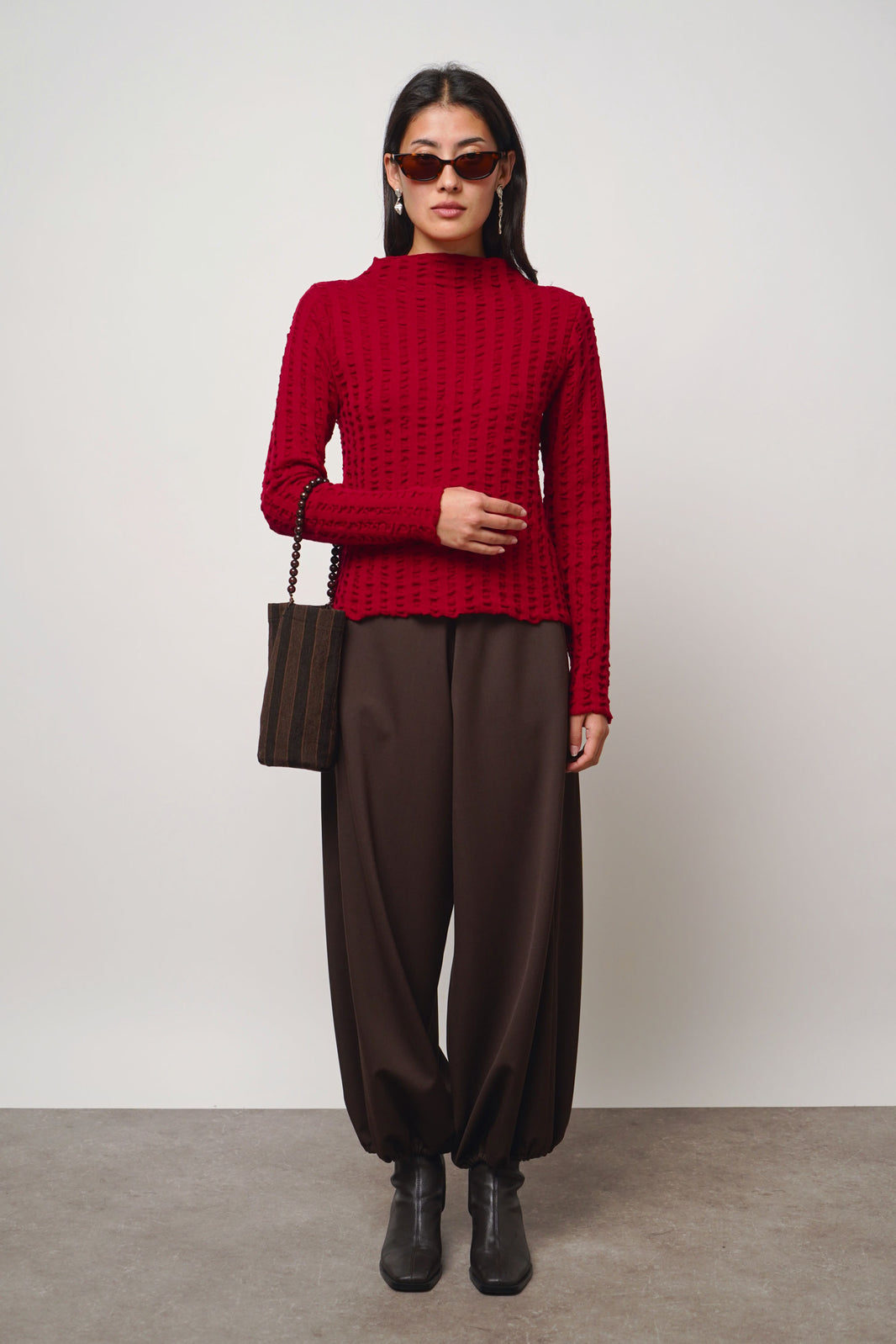 Pullover bubble | red