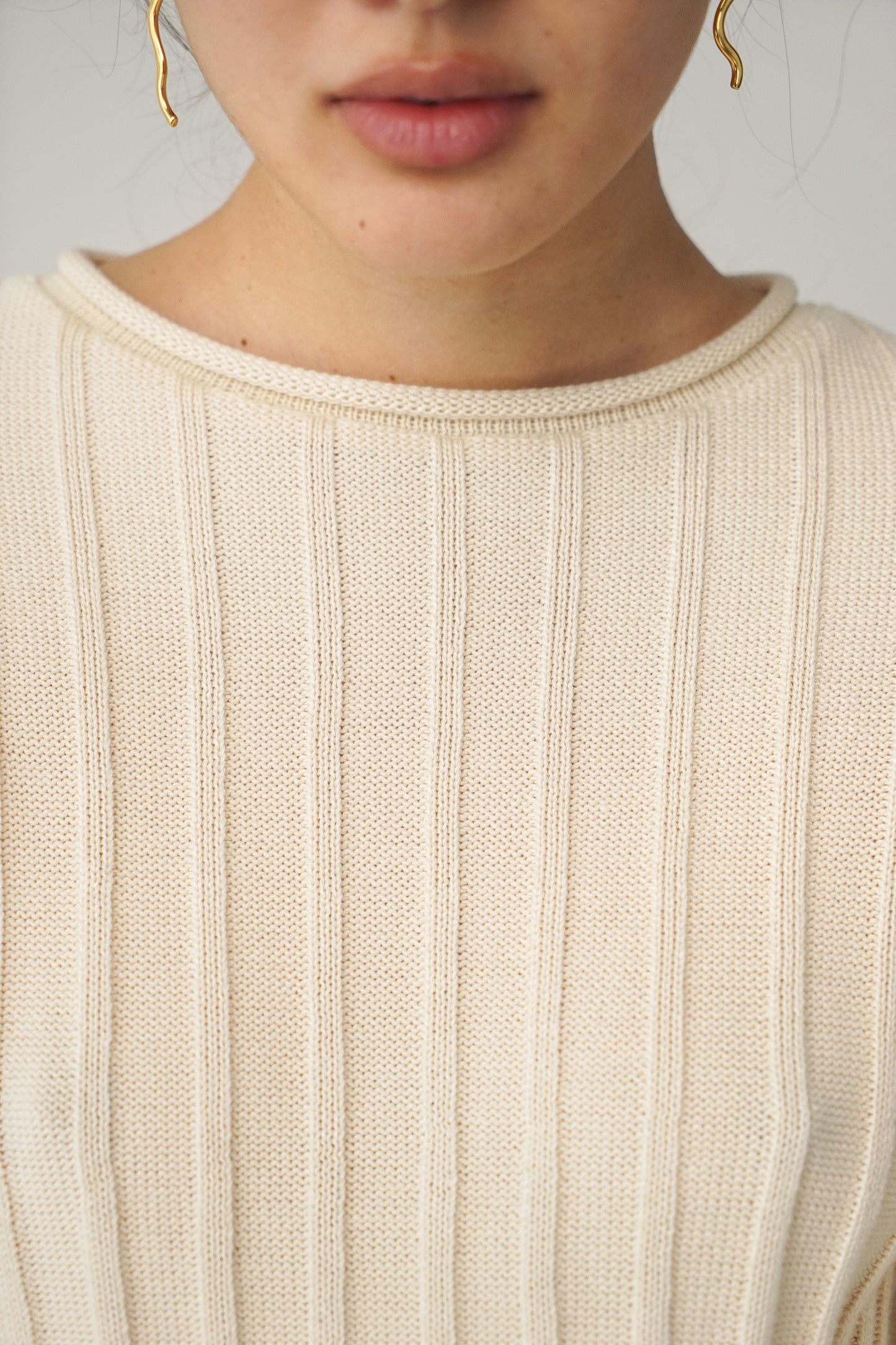 Pullover rip | natural (1 Stk in M/L)