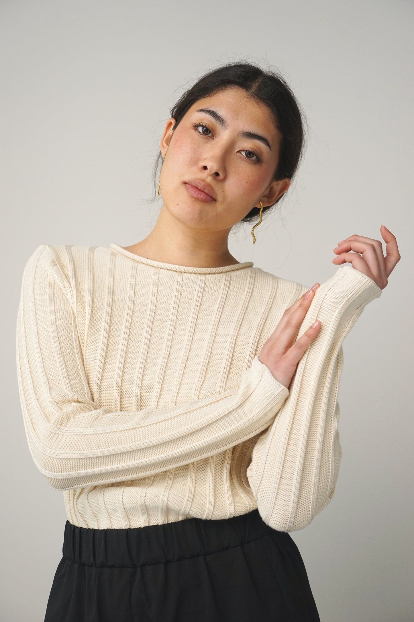 Pullover rip | natural (1 Stk in M/L)